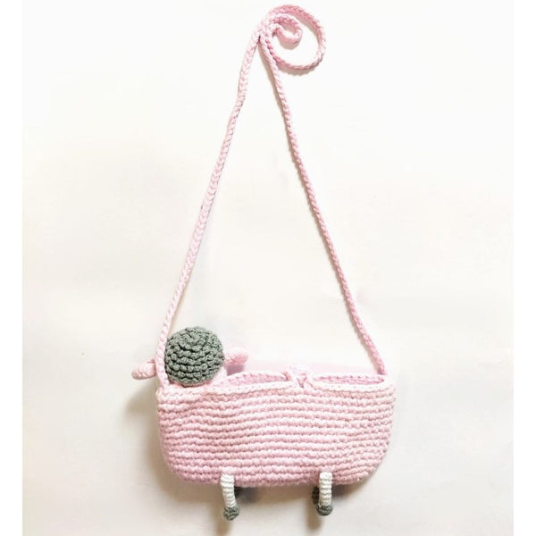 Sheep Purse - Handcrafted Crochet