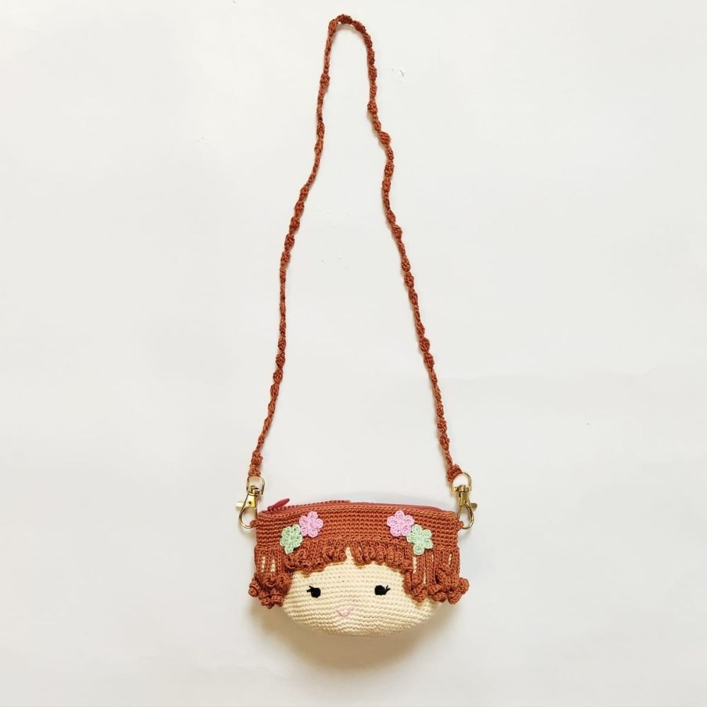 Face Purse - Handcrafted Crochet - Totdot