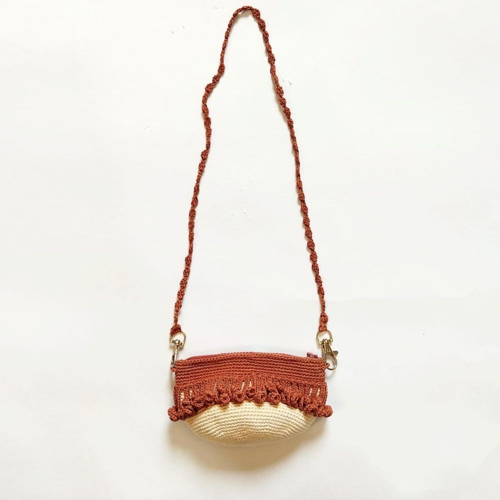 Face Purse - Handcrafted Crochet - Totdot