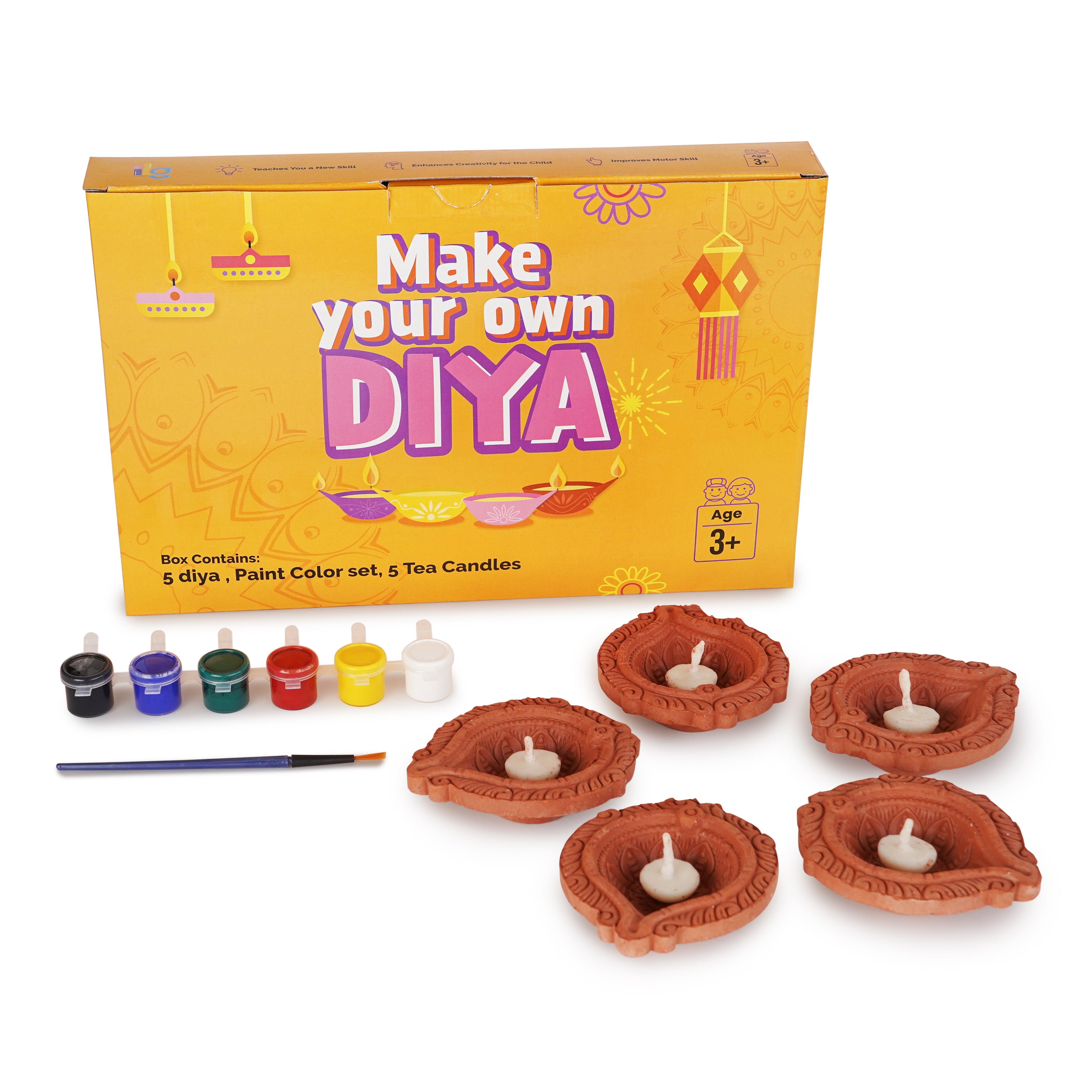 DIY Diya (Paint your Diya)