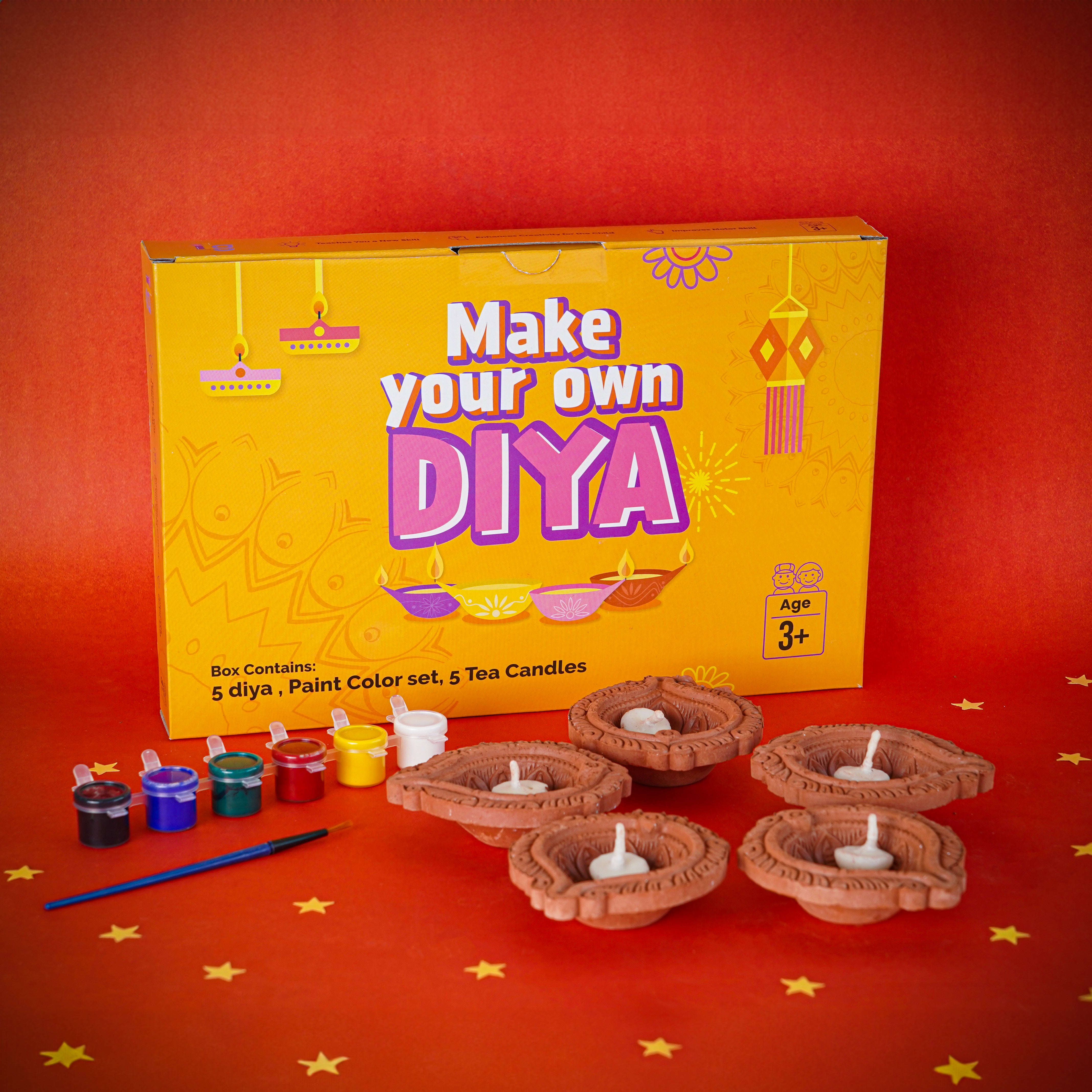 DIY Diya (Paint your Diya)