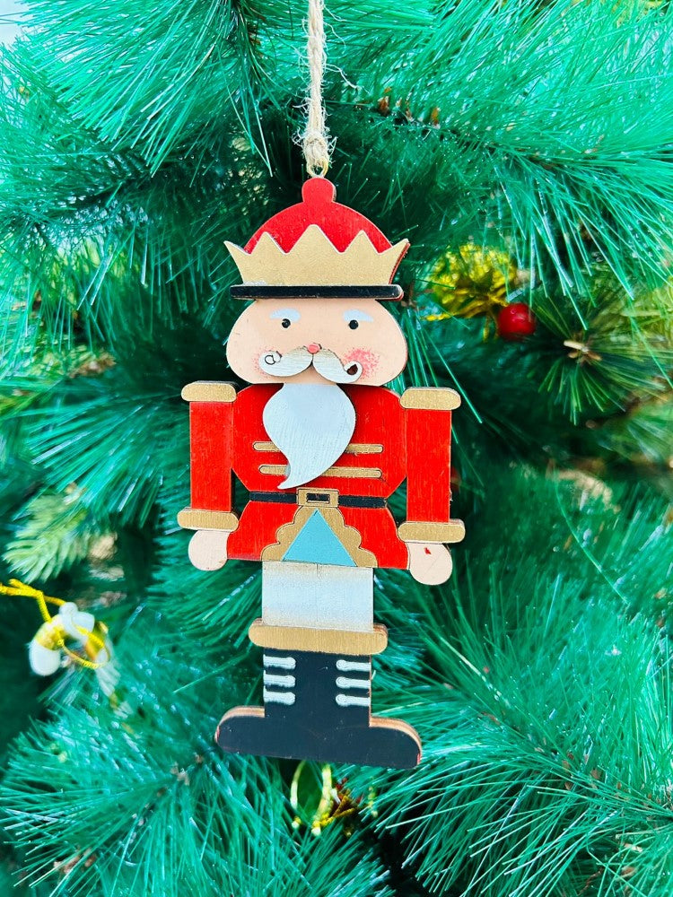 Nutcracker with a Crown Ornament