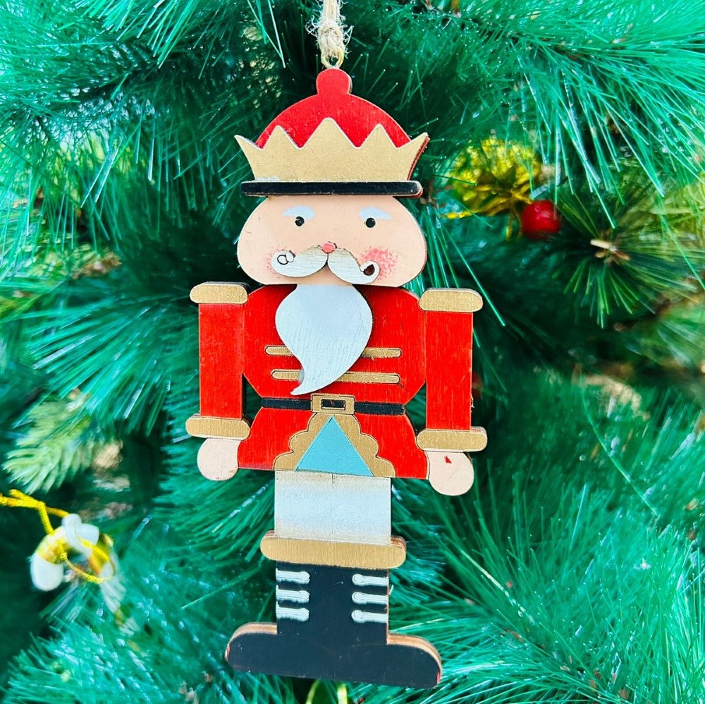 Nutcracker with a Crown Ornament