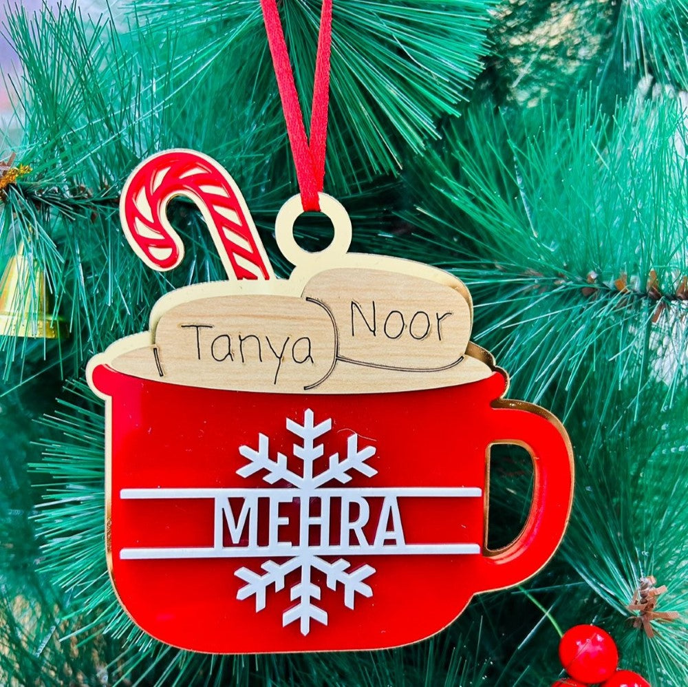 Hot Cocoa Cup Ornament