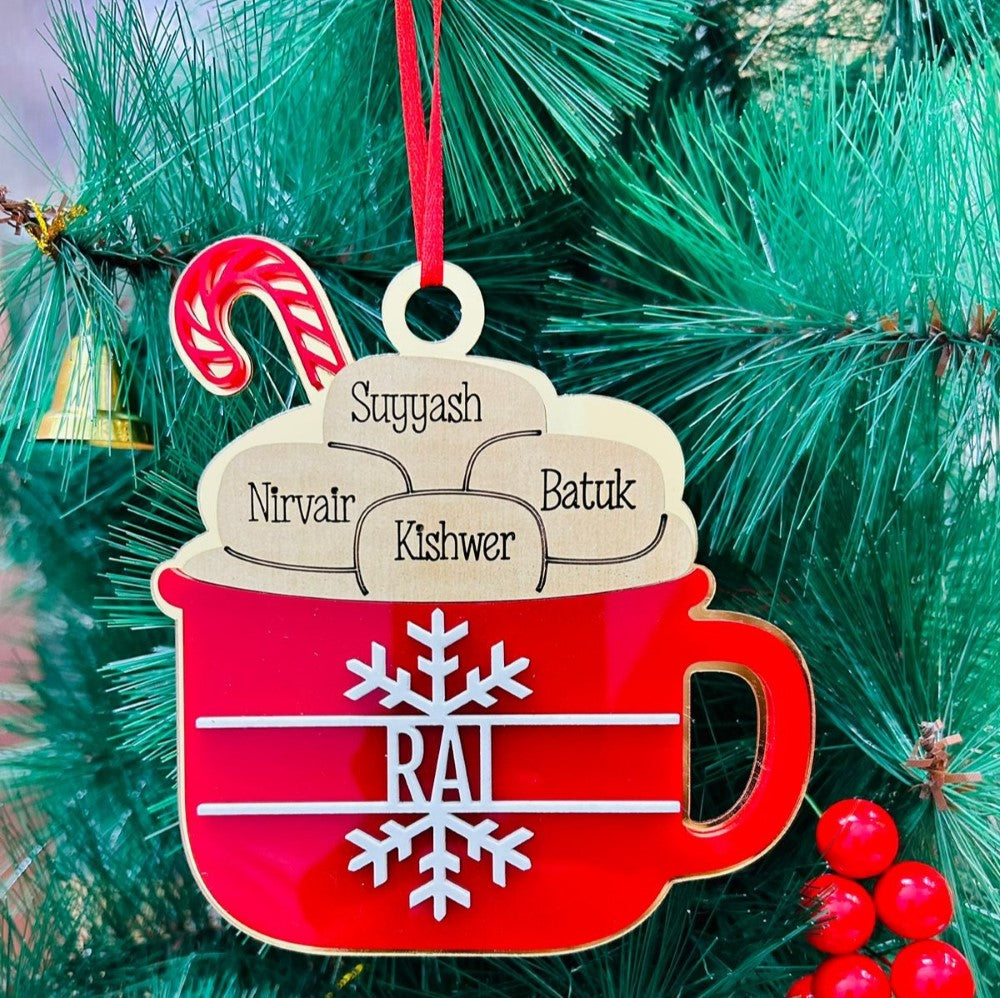 Hot Cocoa Cup Ornament