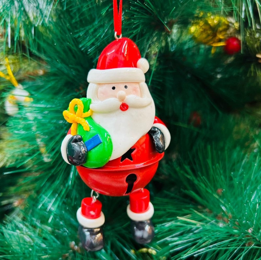 Bell Ornament- Santa