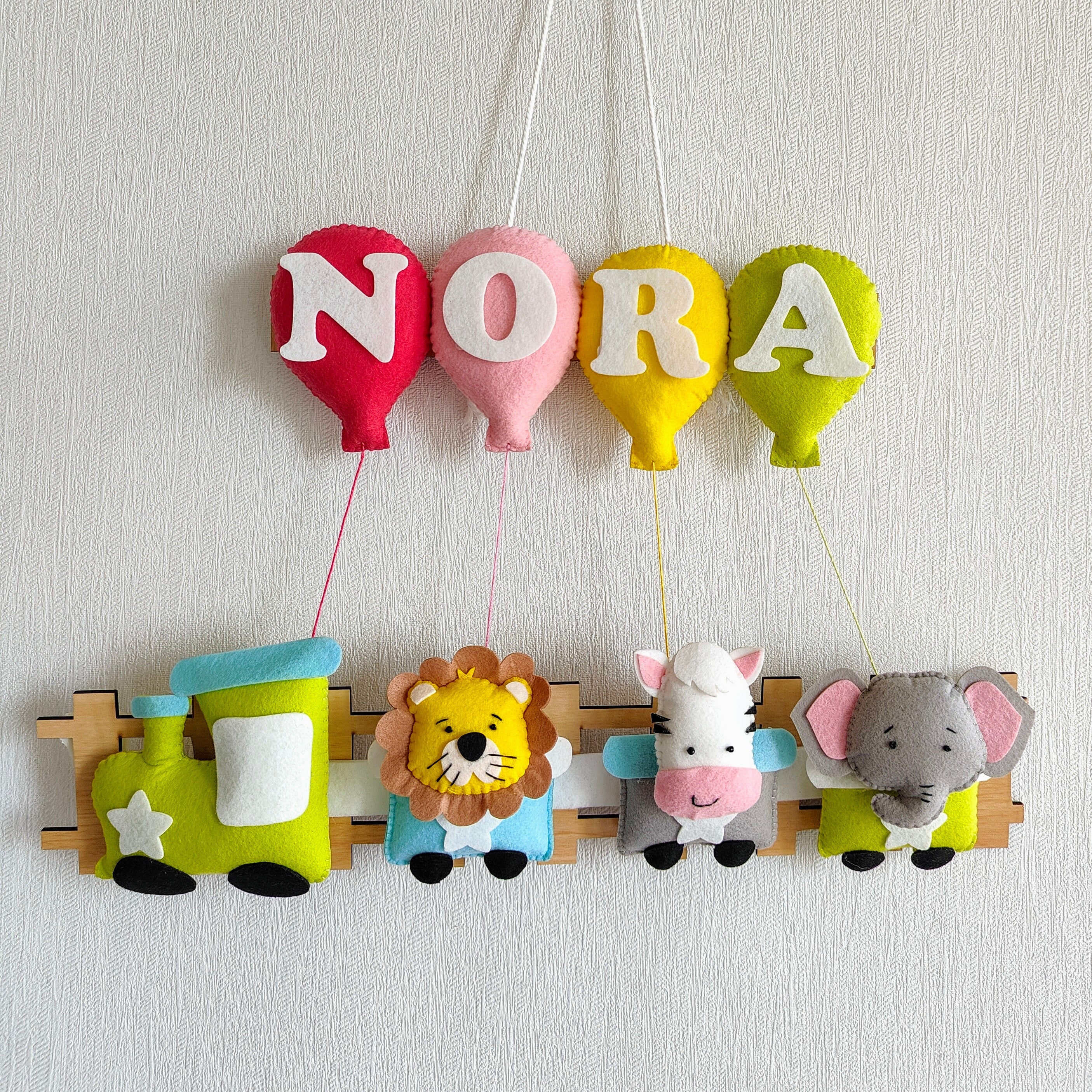 Tiny Travelers  Name Hanging