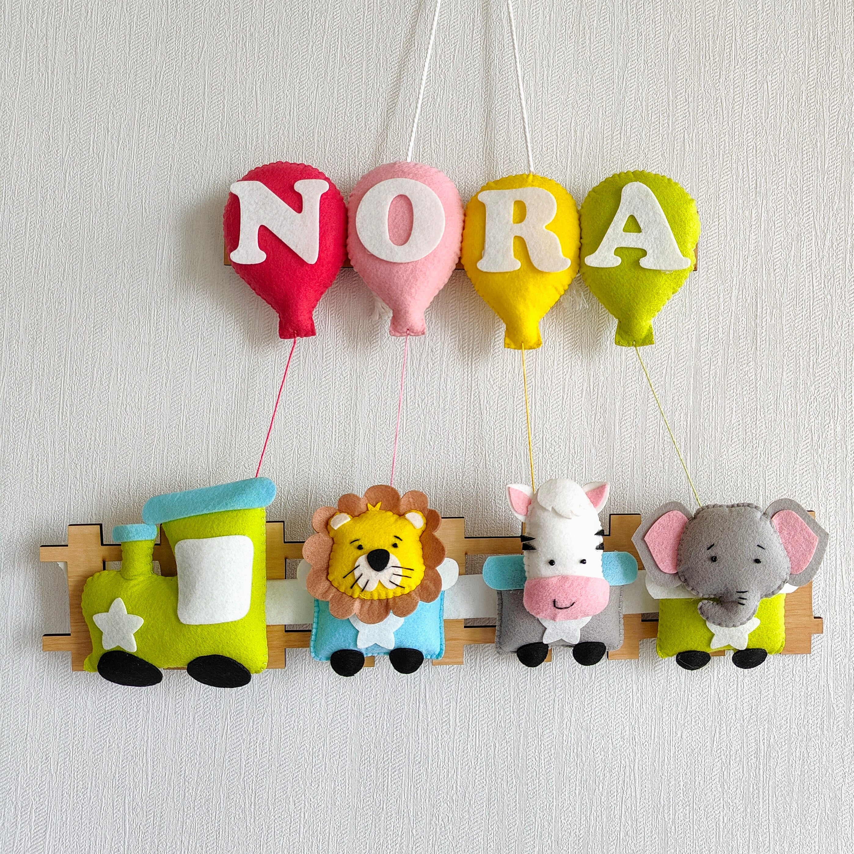Tiny Travelers  Name Hanging