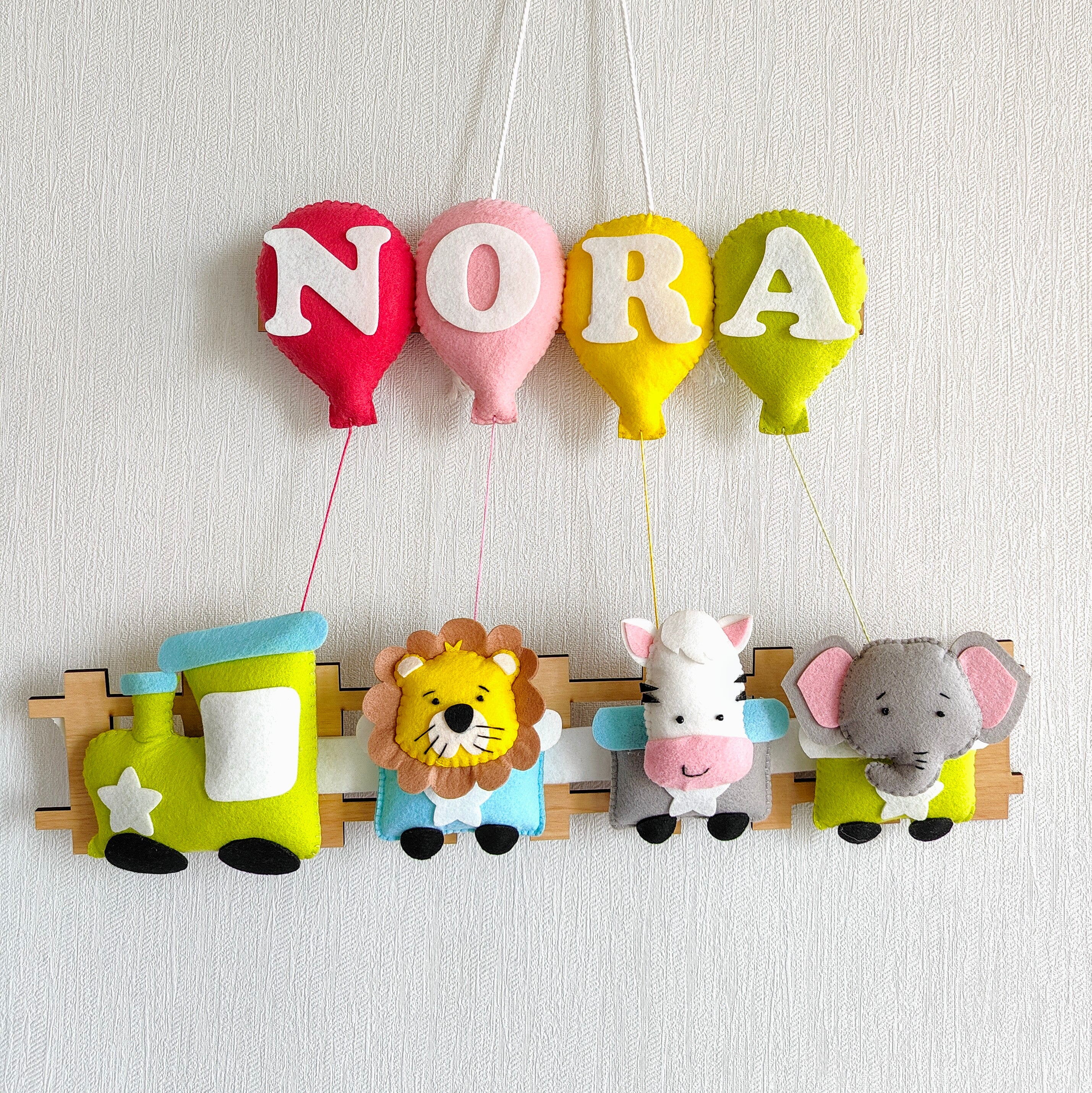 Tiny Travelers  Name Hanging