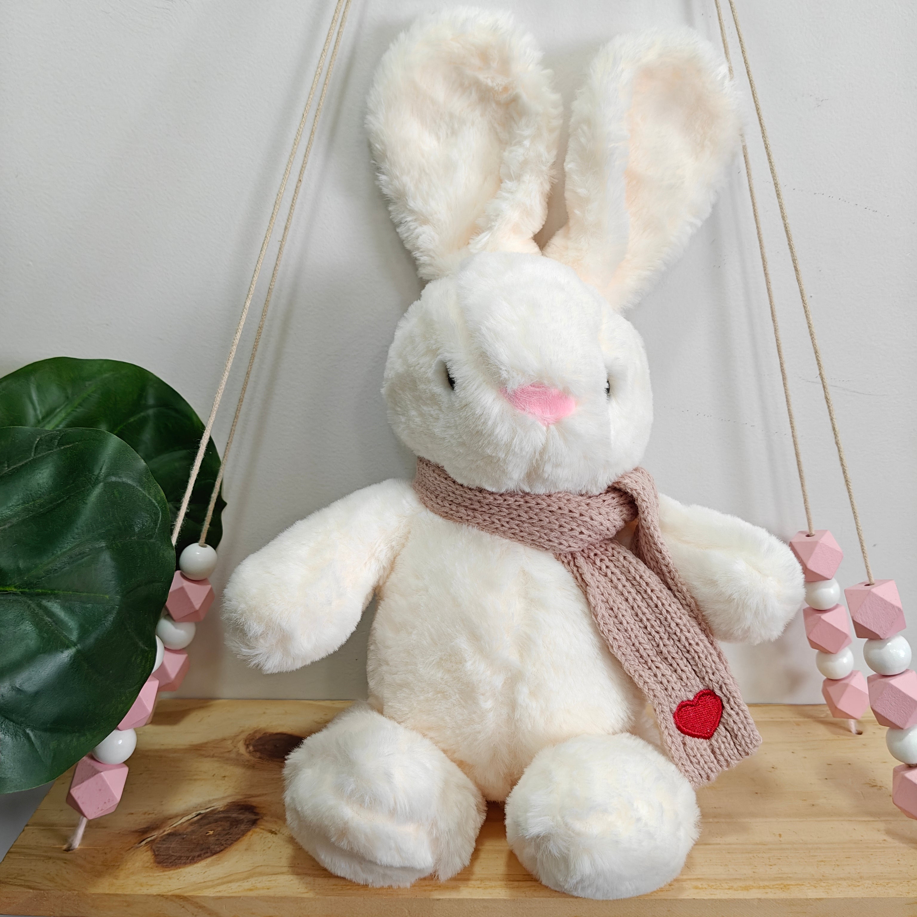 Mocha - SnugScarf Bunny