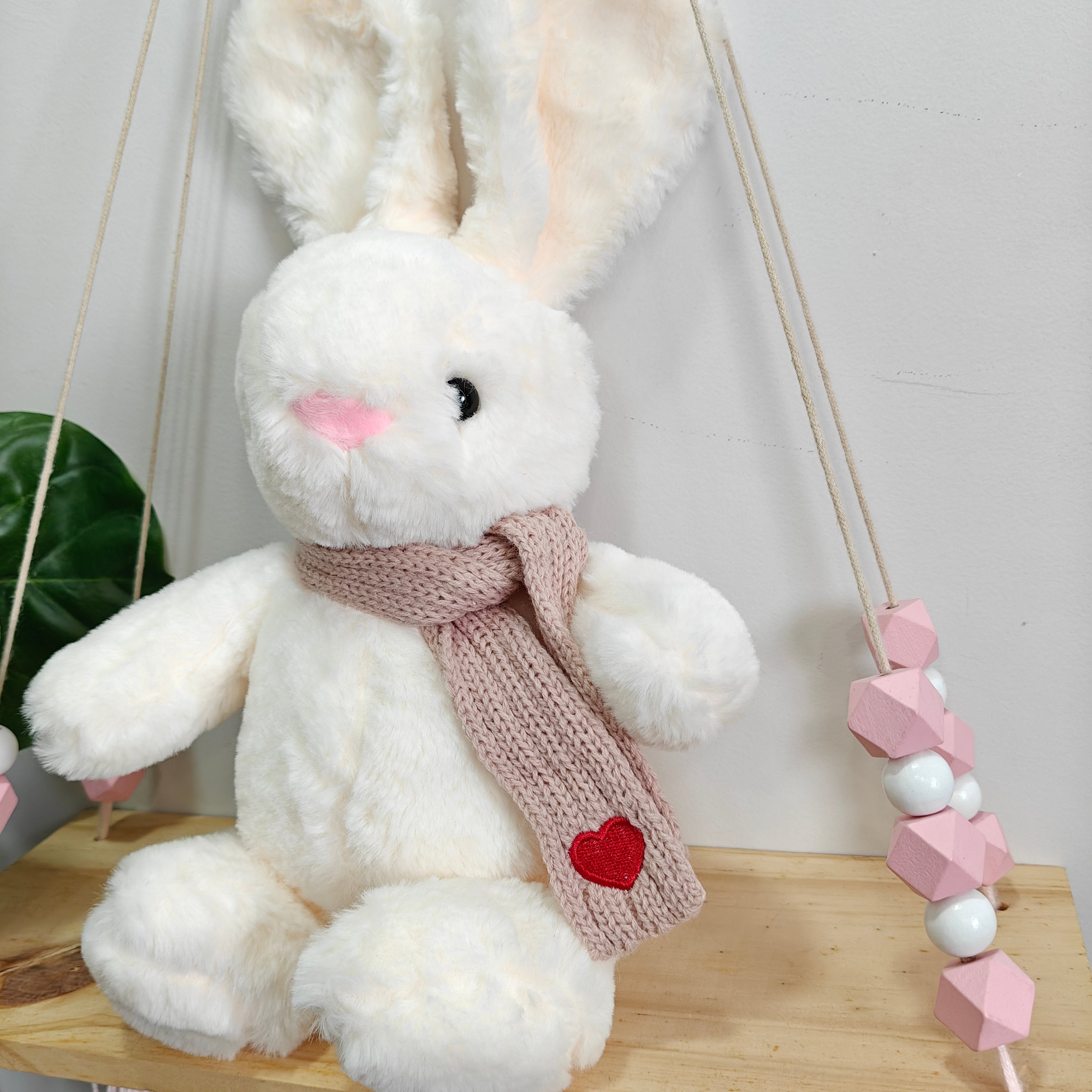 Mocha - SnugScarf Bunny