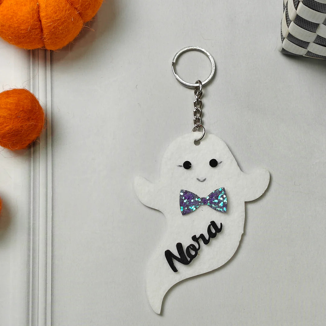 Personalised Halloween Keychain – Boo Buddy Ghost