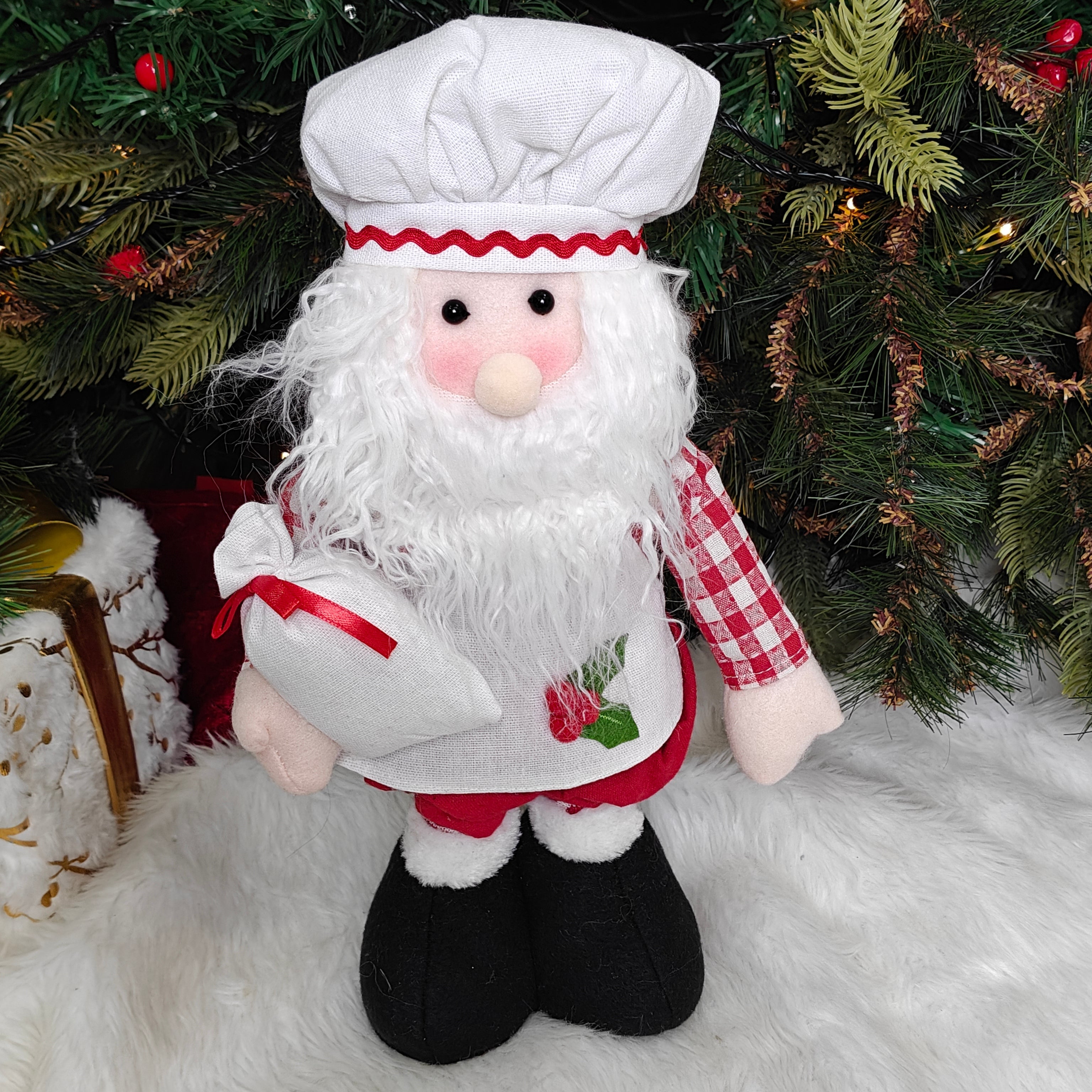 Santa & Mrs Claus The Baker Duo – Extendable Legs