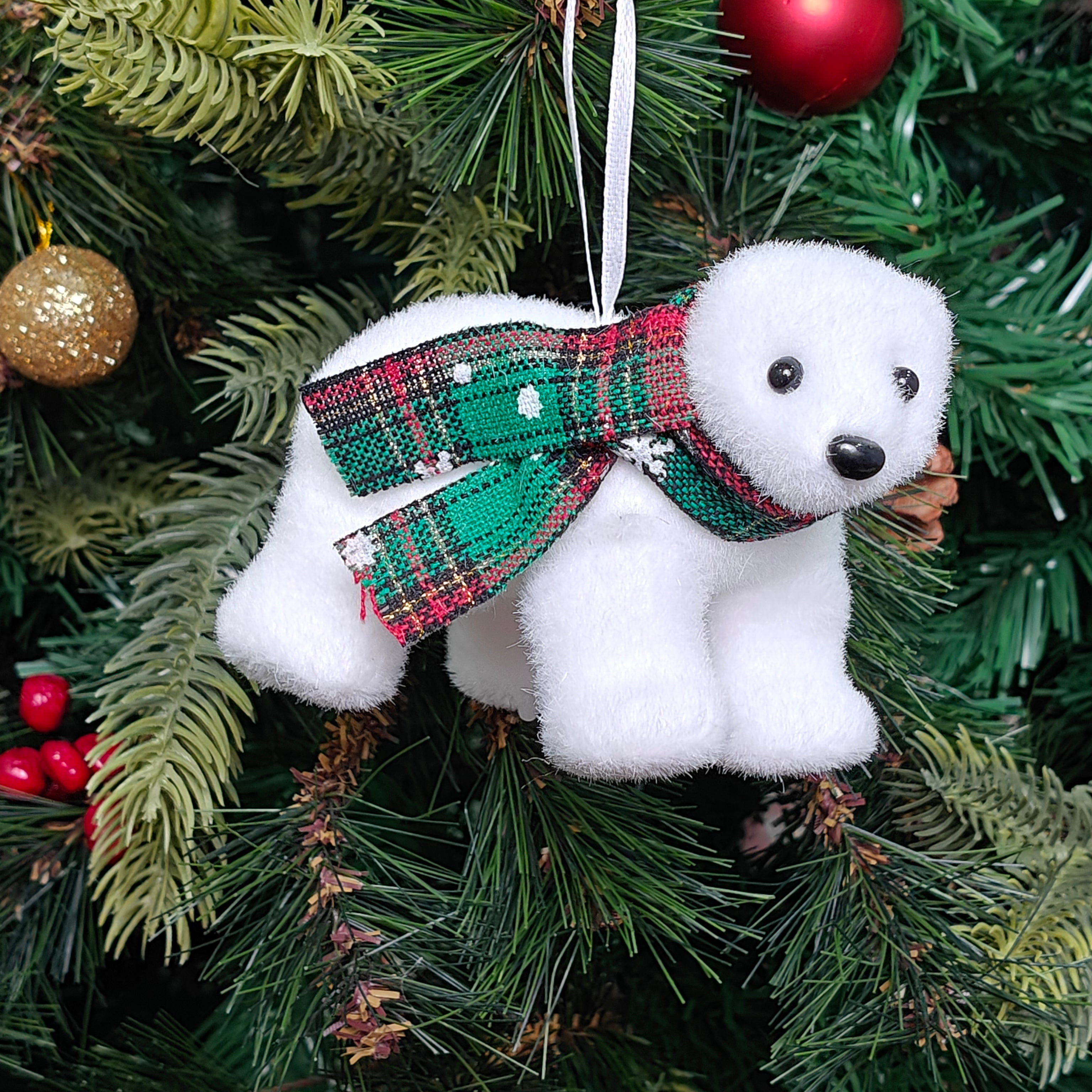 Frosty Bear Charm Ornament