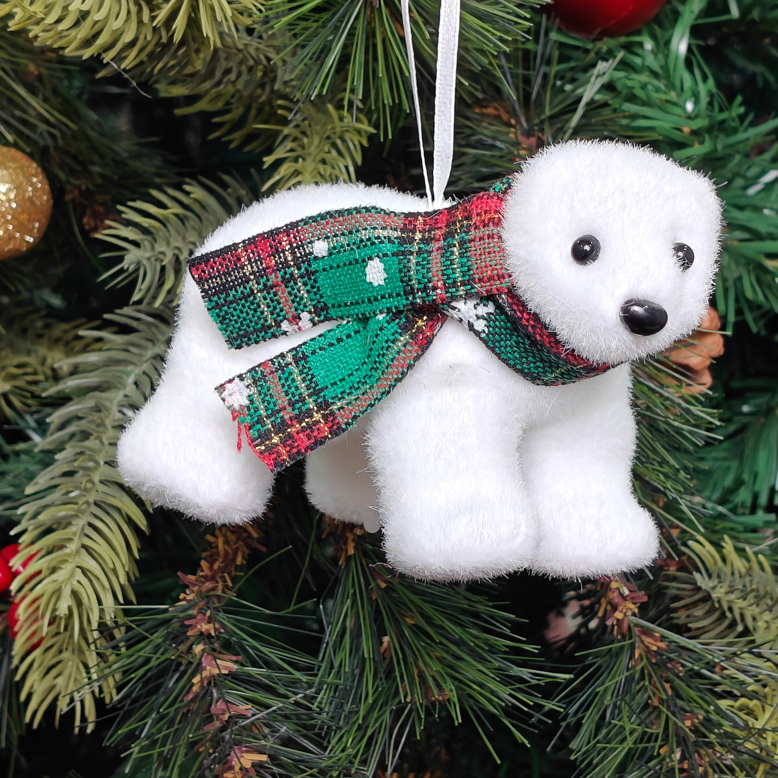 Frosty Bear Charm Ornament