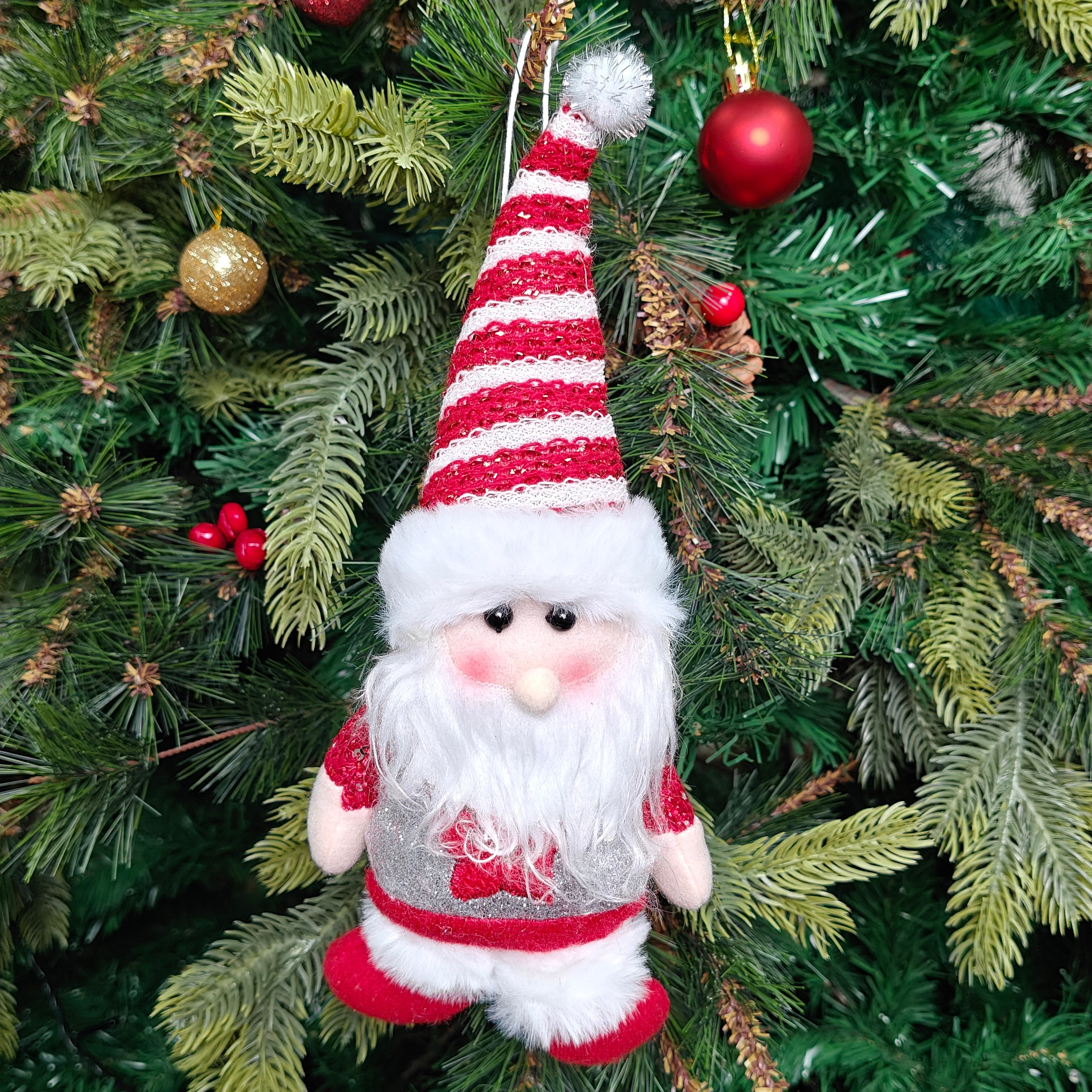 Nordic Noel - Santa  Ornament