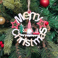 Gnome Merry Christmas Ornament