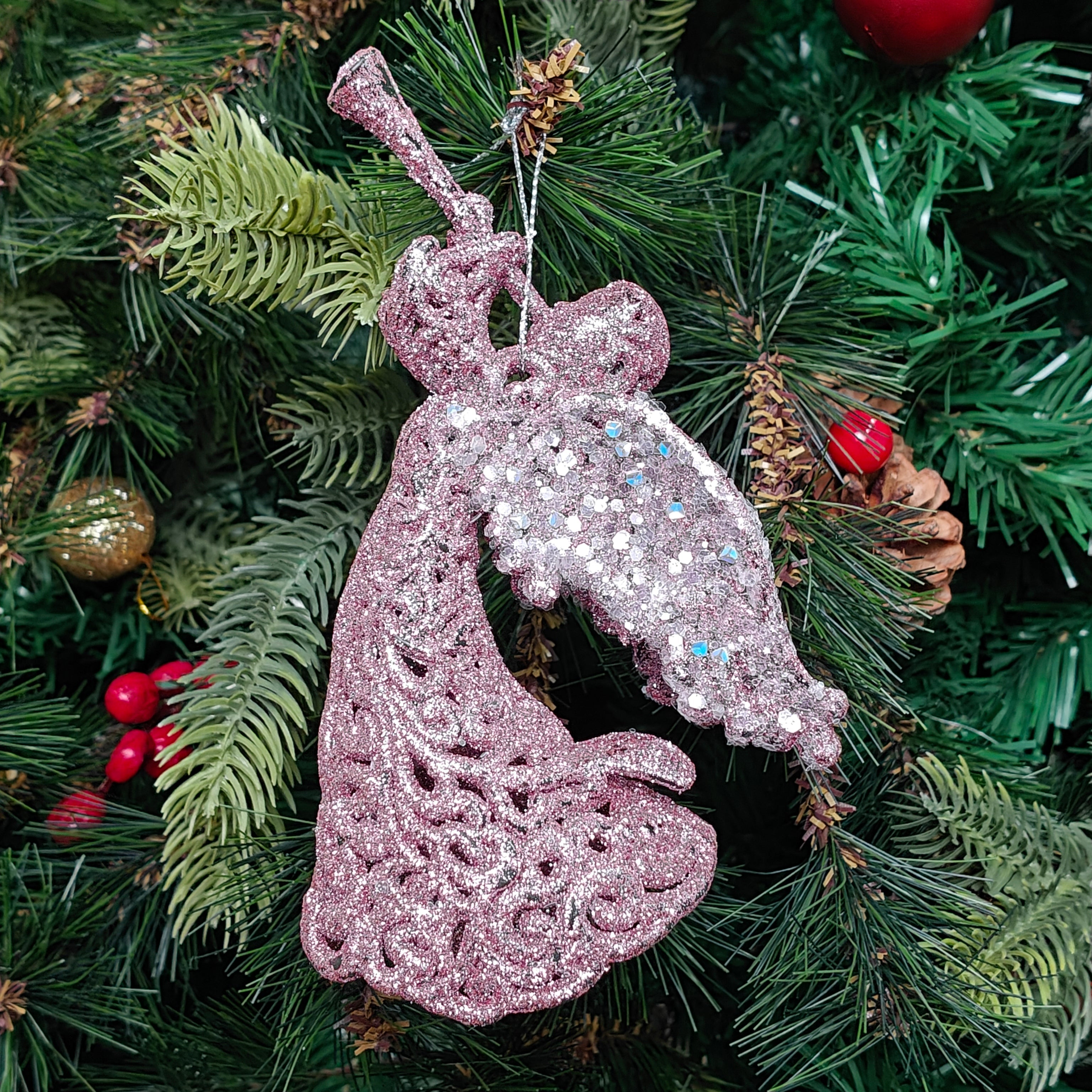 Blush Angel Ornament