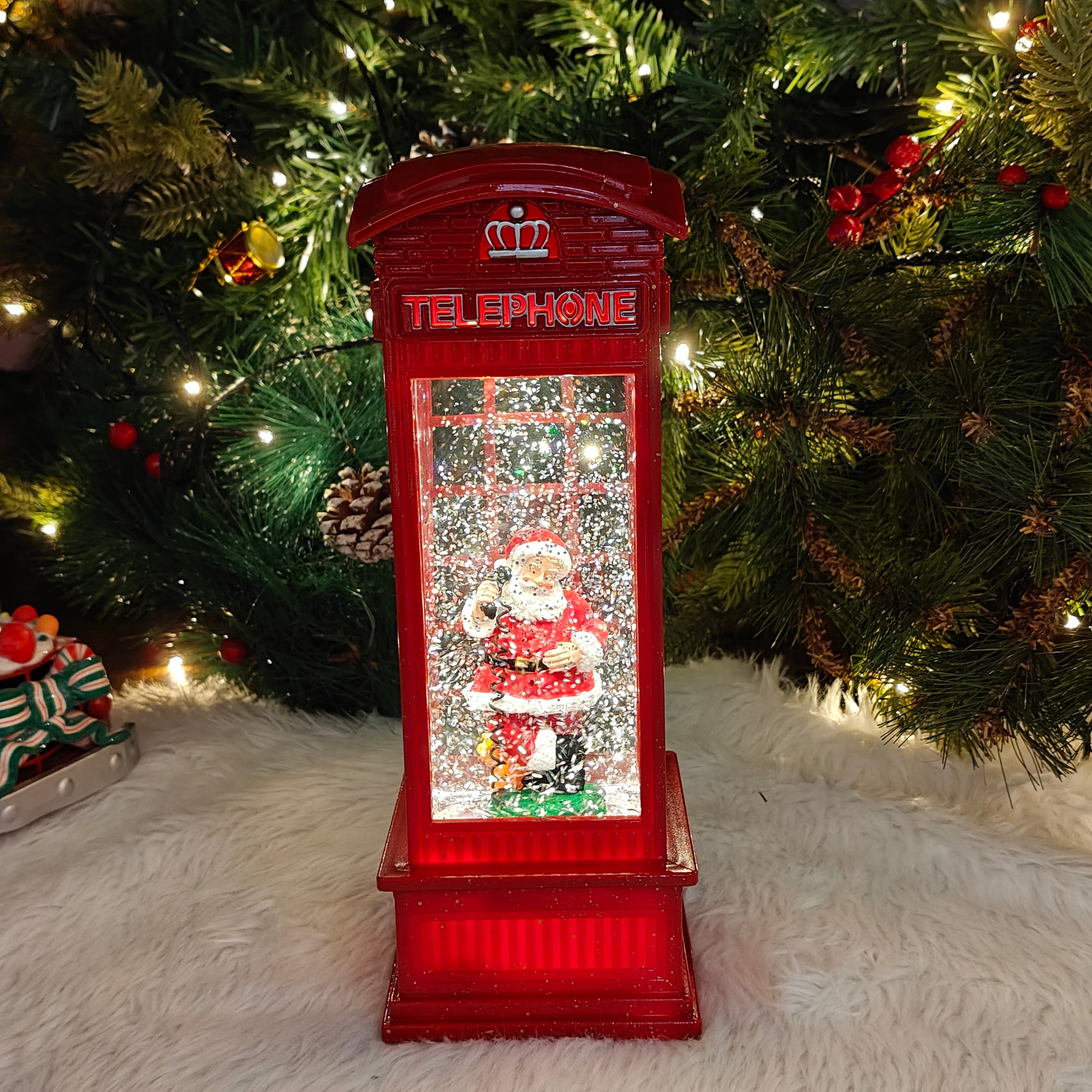 Waterlight Carols – Santa Phone Booth