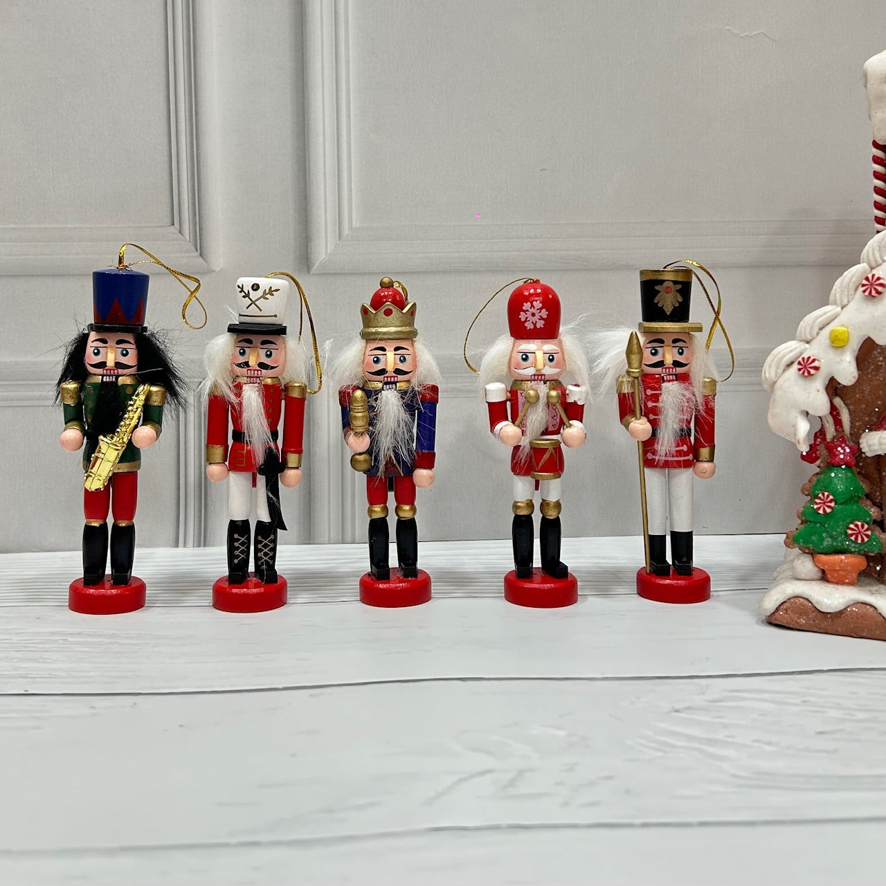 Nutcracker Dynasty Ornaments - Set of 5