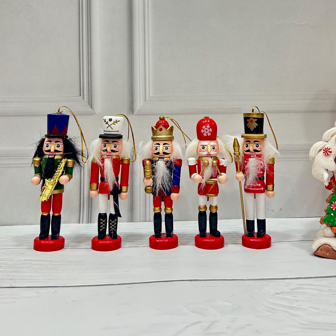 Nutcracker Dynasty Ornaments - Set of 5