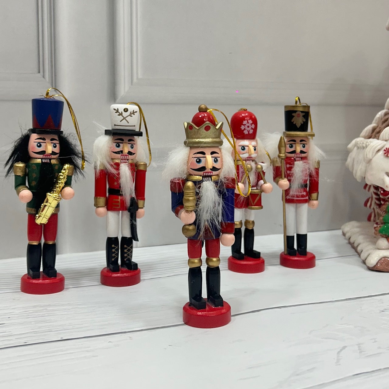 Nutcracker Dynasty Ornaments - Set of 5