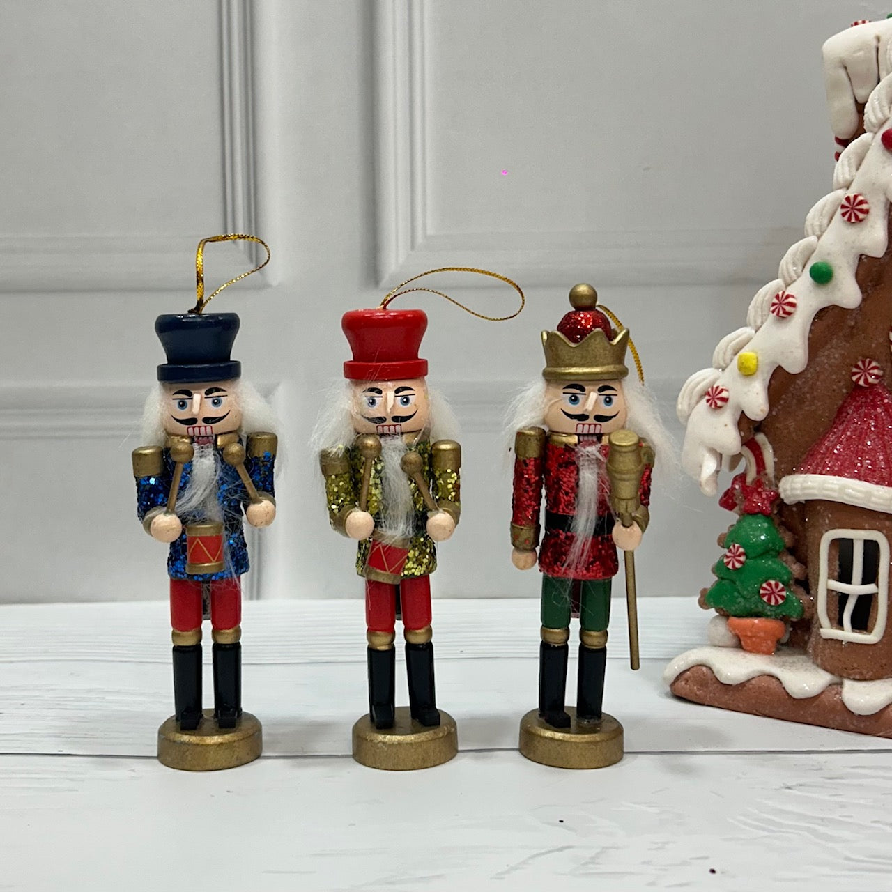 Symphony Nutcracker Ornaments - Set of 3