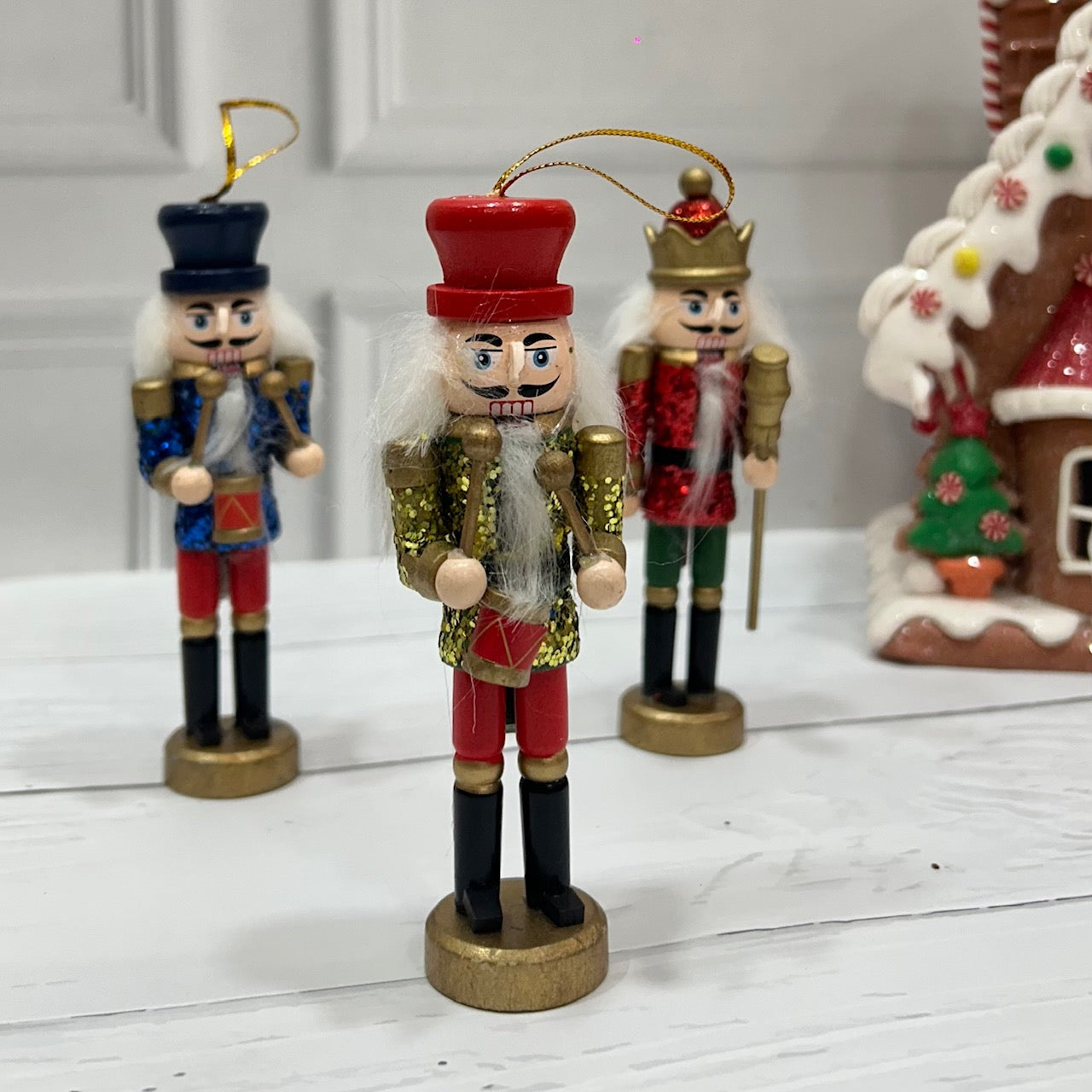 Symphony Nutcracker Ornaments - Set of 3