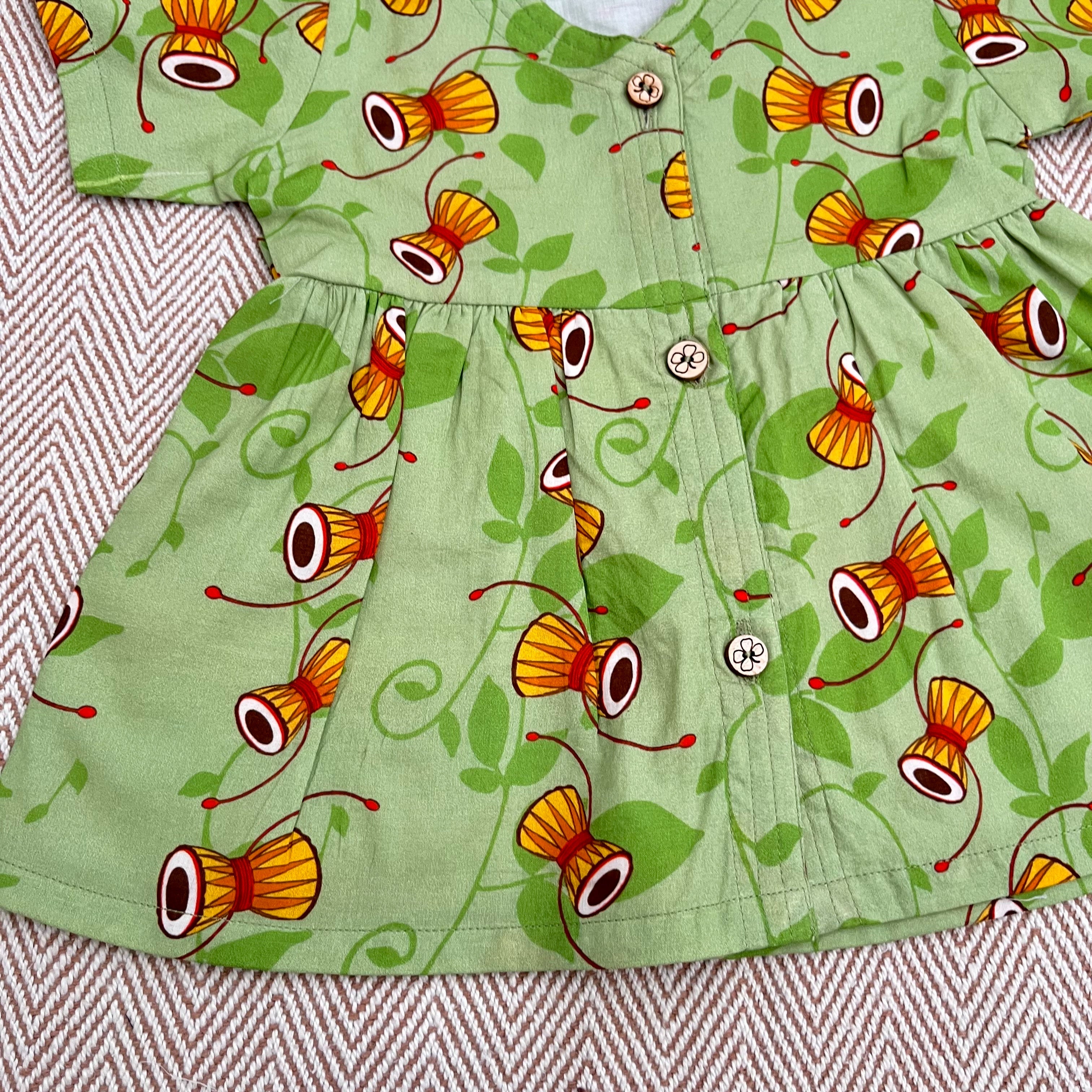 Organic Cotton Frock - Infants and Toddlers - Damru