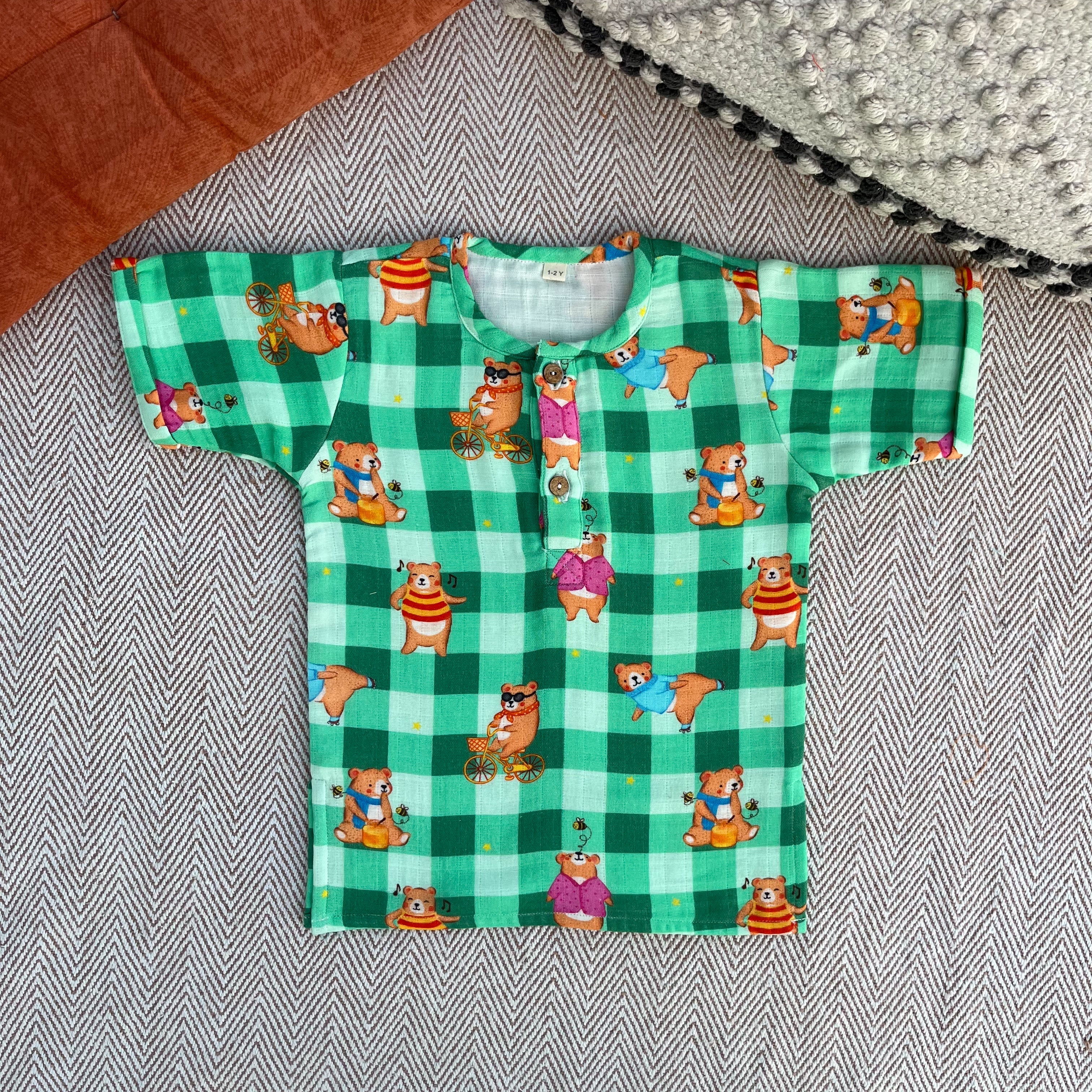 Bear Print Unisex Co-ord set