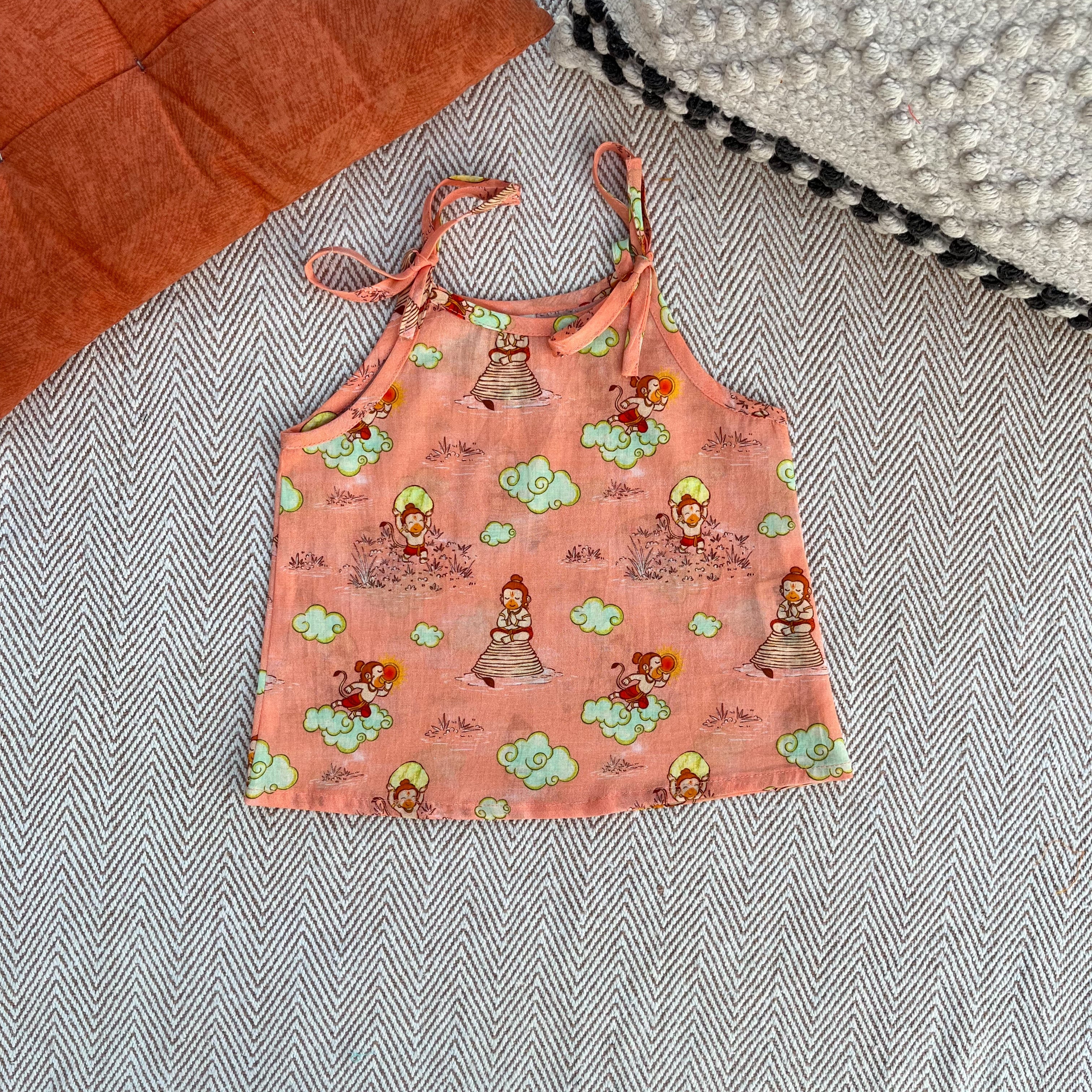 Organic Cotton Set of 3 Printed Unisex Jhablas- Divine Set