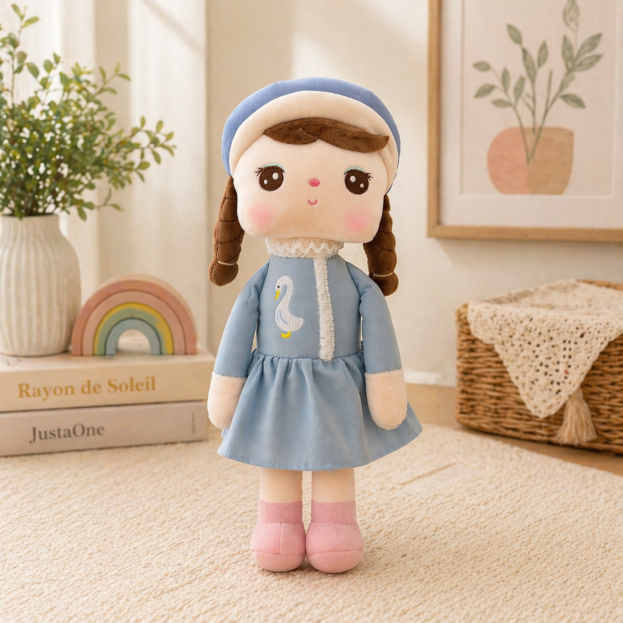 Dreamy Plush Doll -  Swan Skye