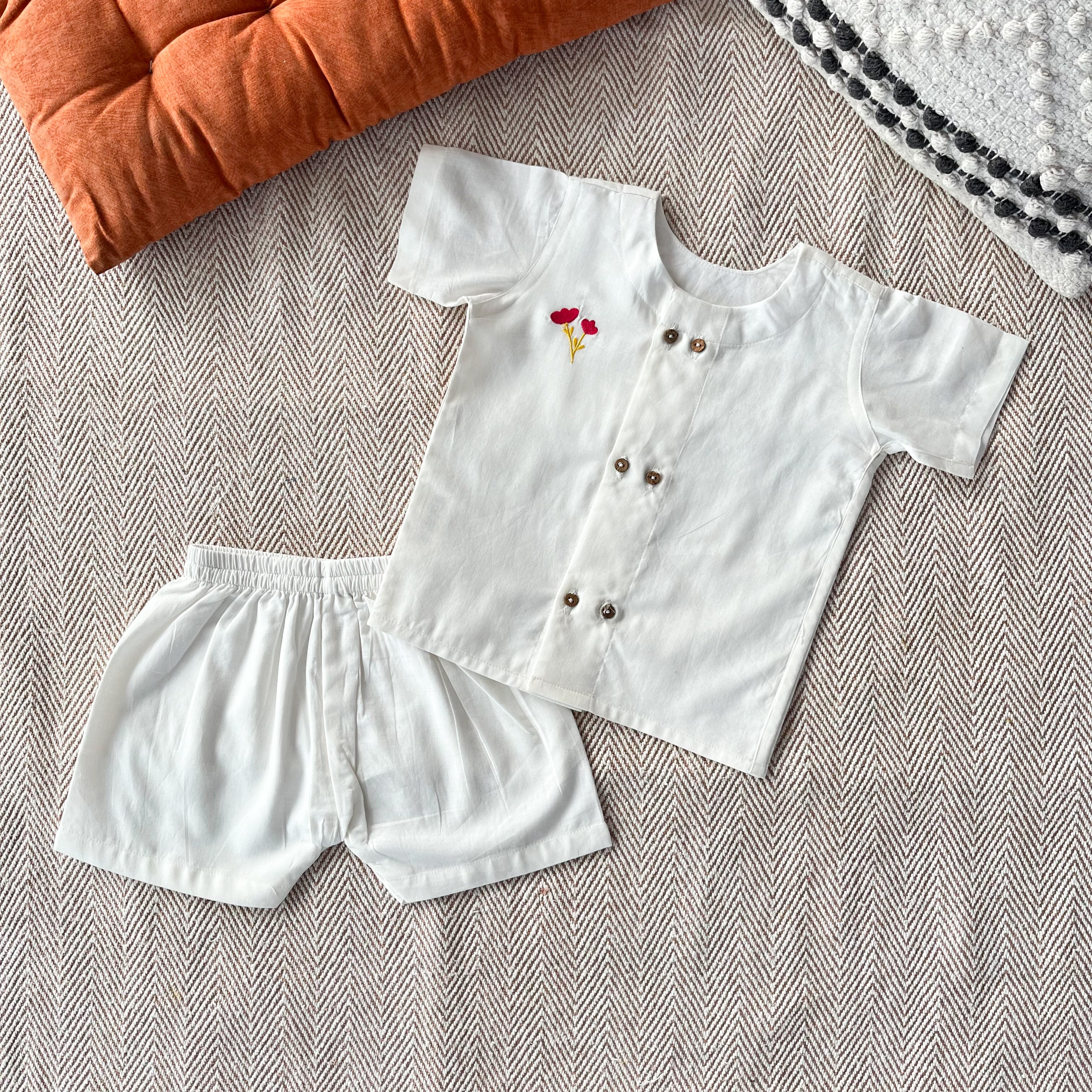 The Tulip Voile Jhabla Set - Totdot