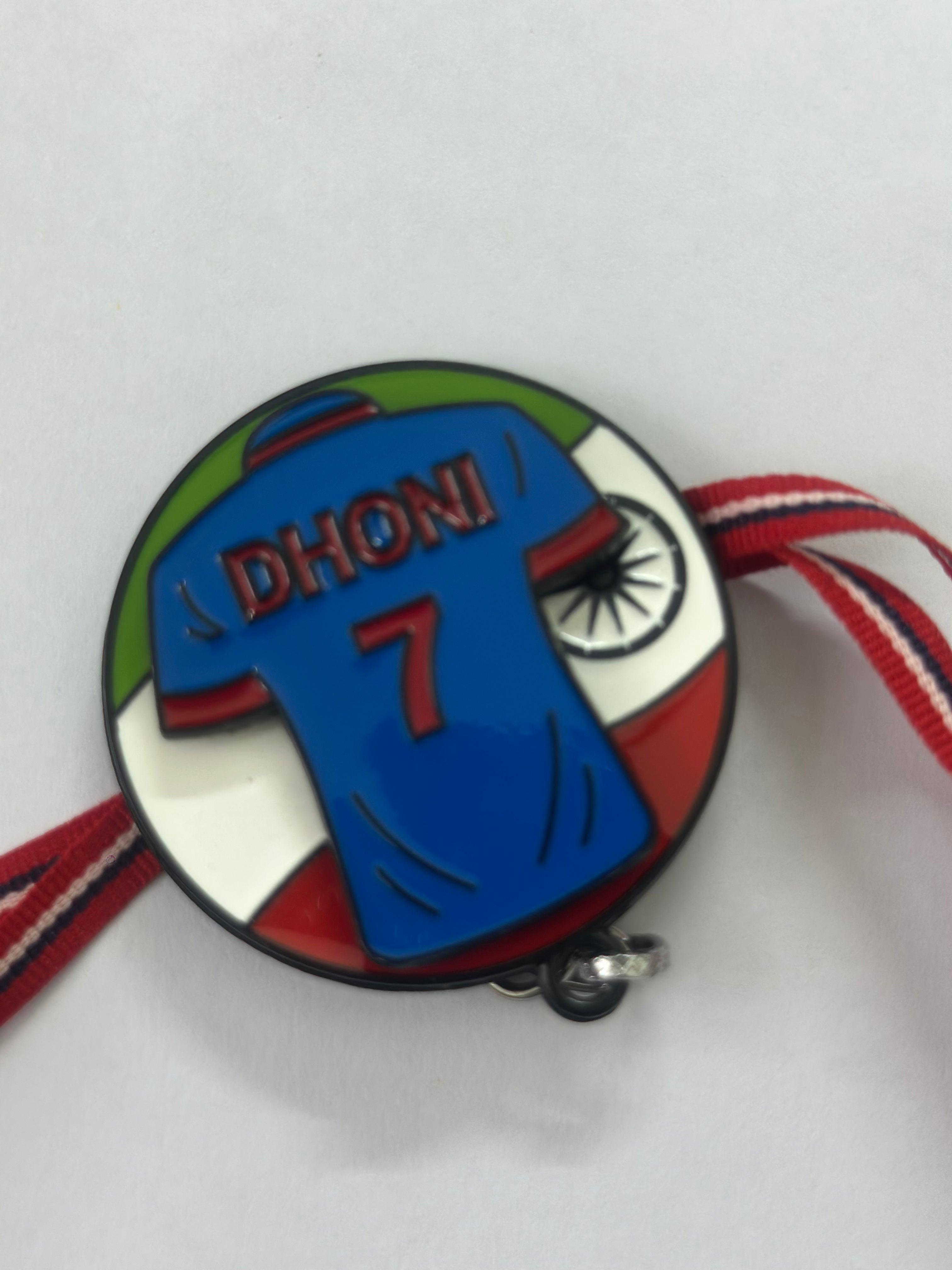 Dhoni Cricketers Spinner  Rakhi