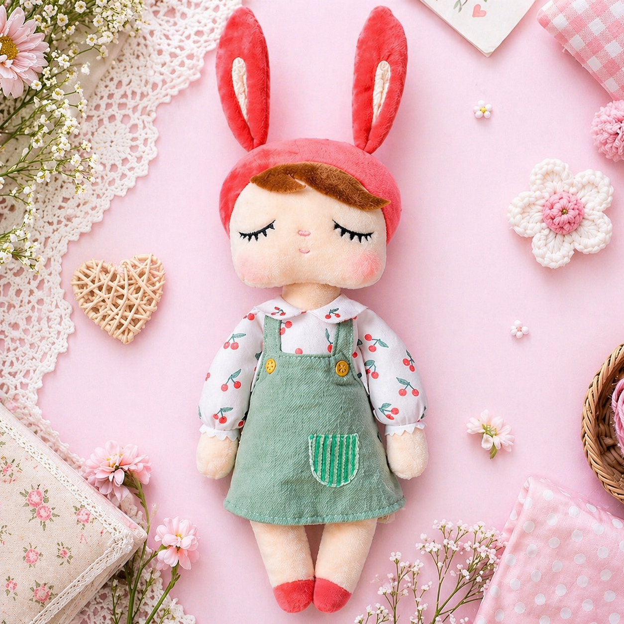 Dreamy Bunny Doll - Cherry Blossom