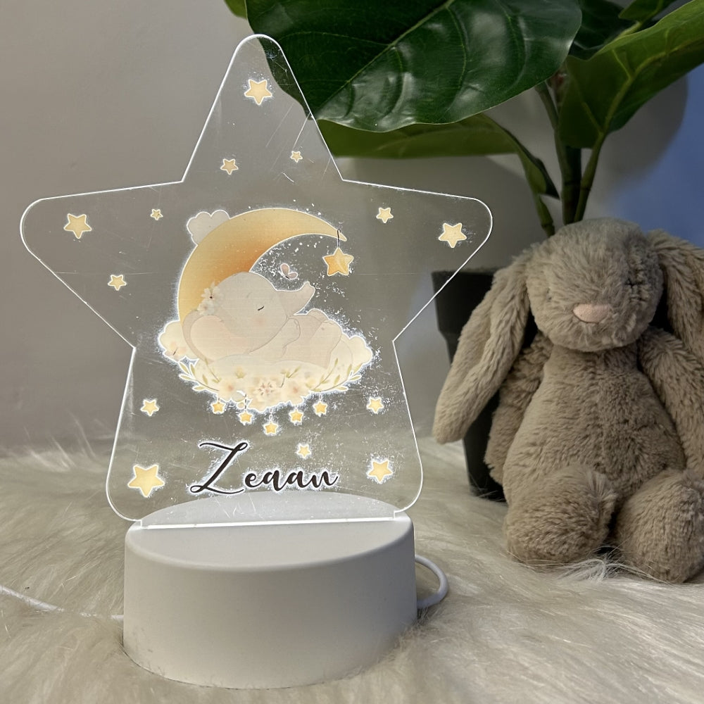 Star Ellie - Acrylic LED Night Lamp