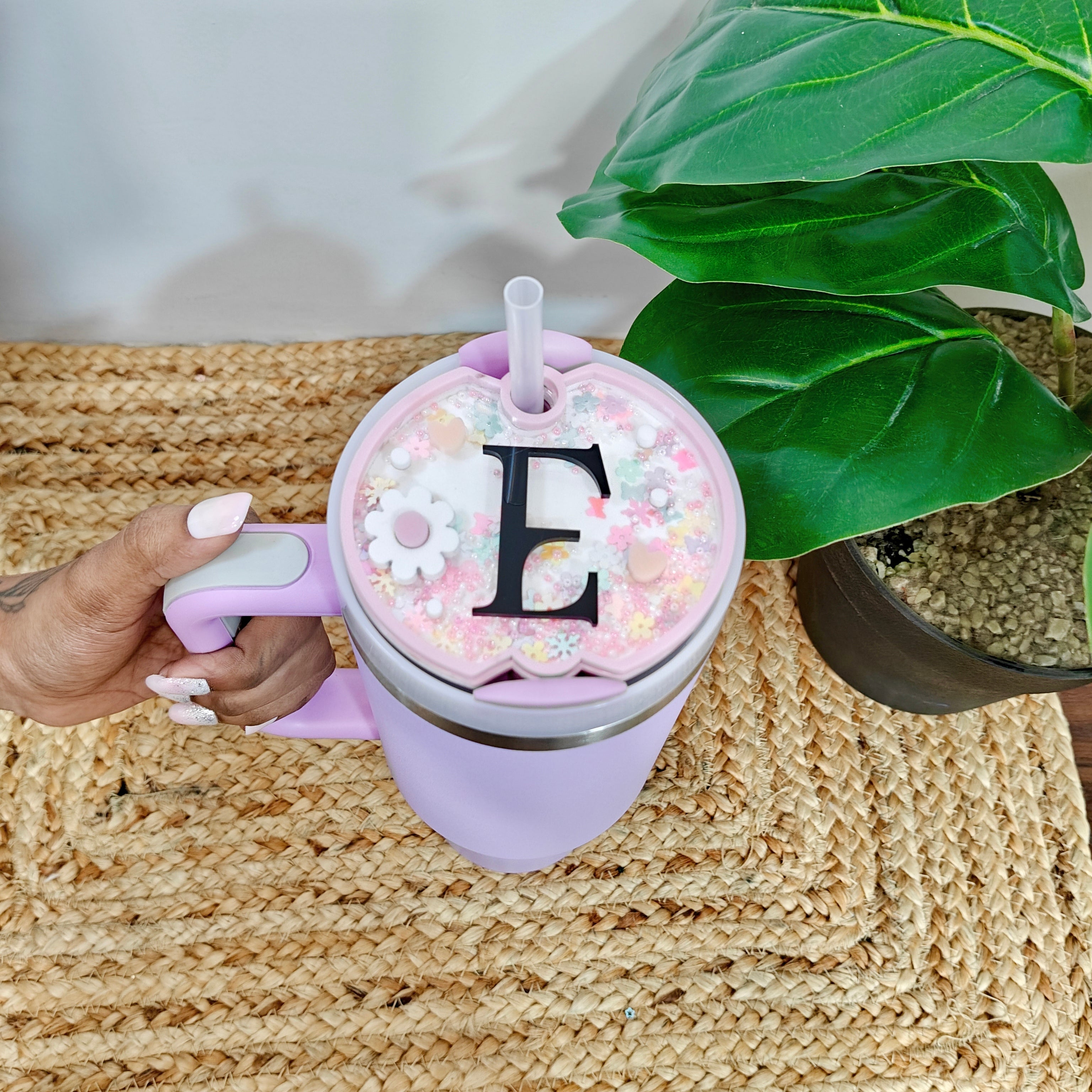 Initial Bloom - Personalised Shaker
