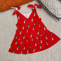 Organic Cotton Frock - Infants and Toddlers - Monkey Print