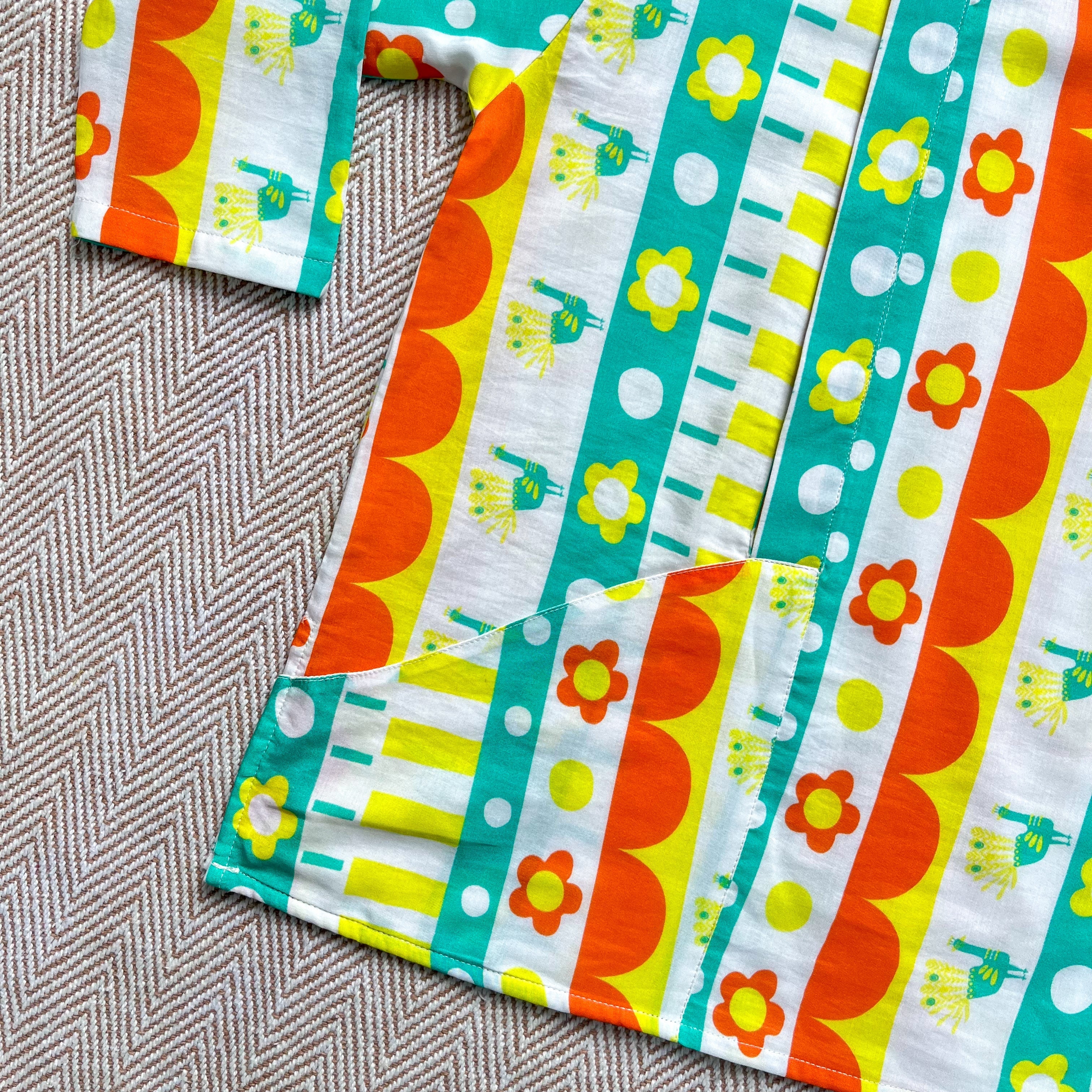 Chanderi 'Rang Birangi Duniya' Kurta Set for Boys