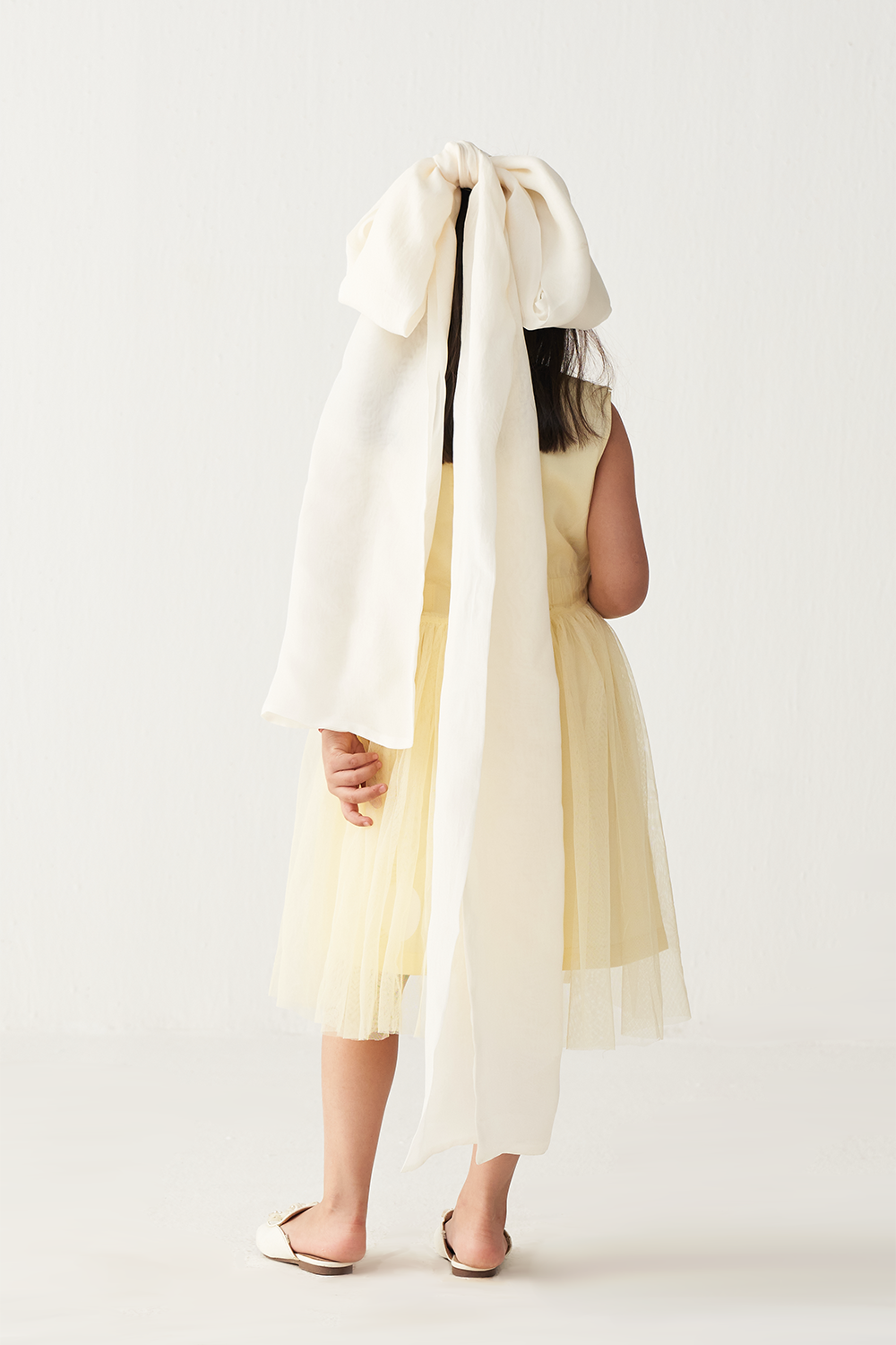 SIDE ELASTIC DRESS + NET SLIP