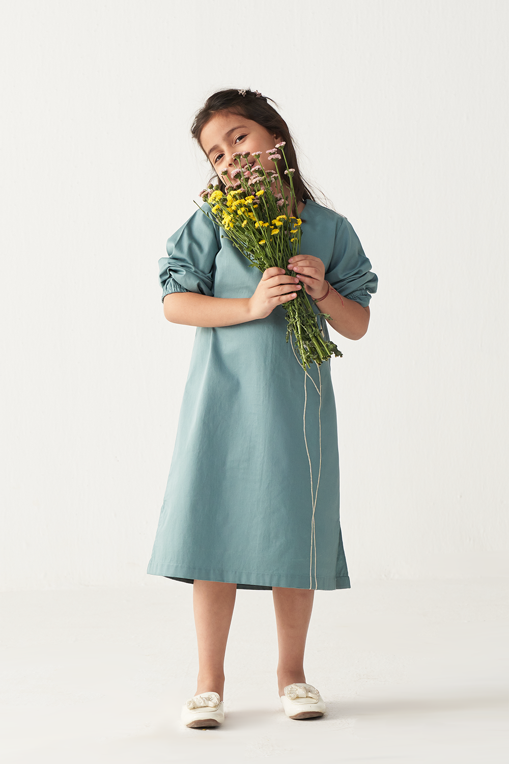POPPY APPLIQUE DRESS