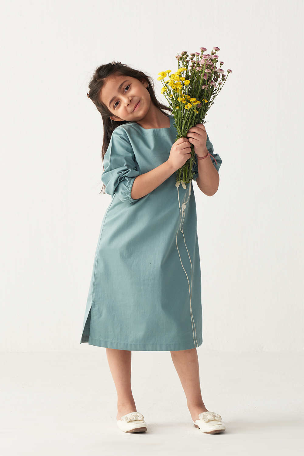 POPPY APPLIQUE DRESS