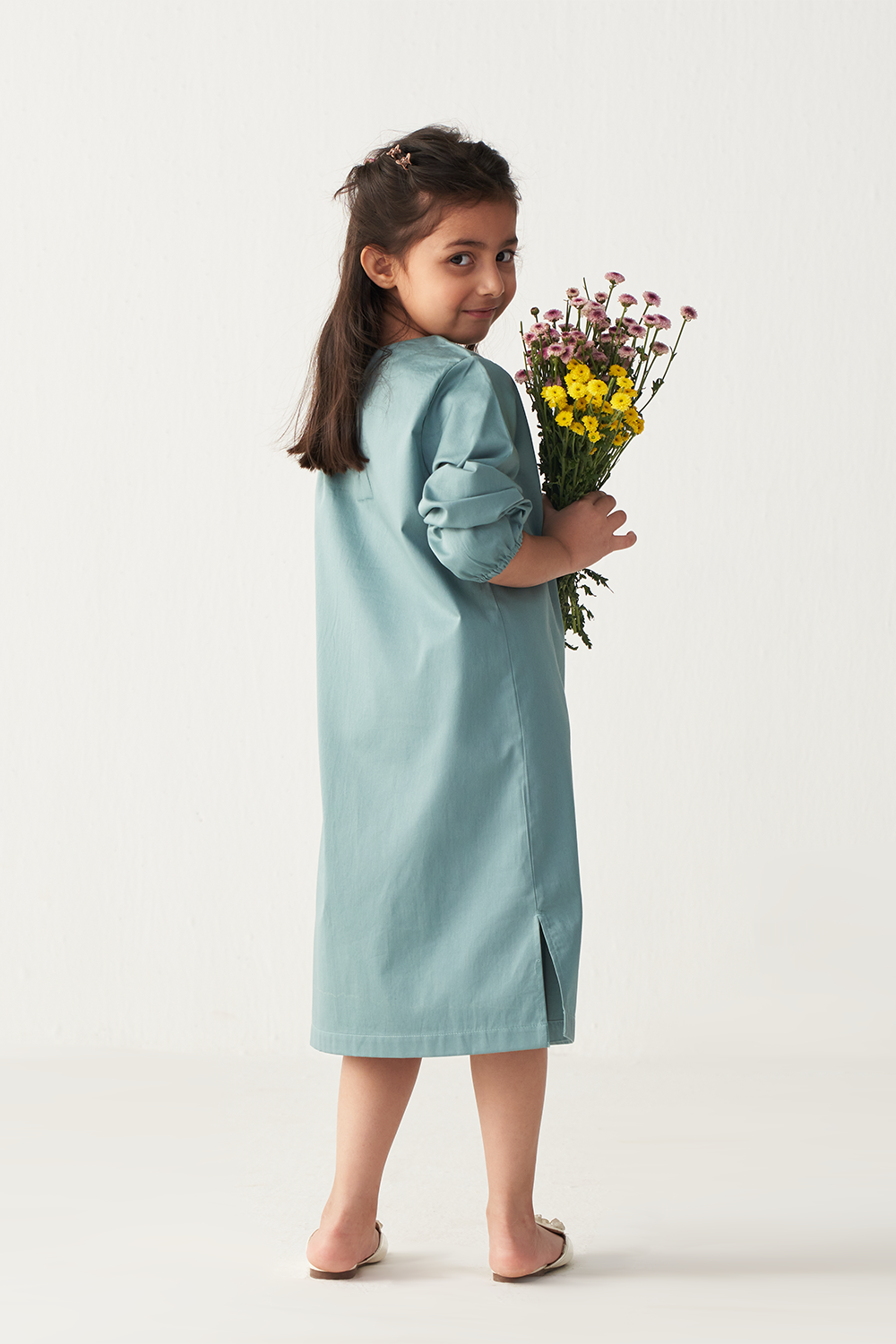 POPPY APPLIQUE DRESS