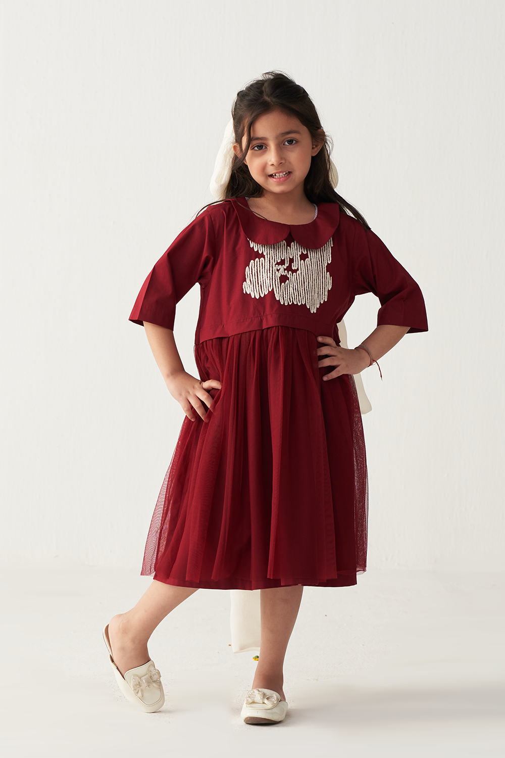 PETER PAN COLLAR DRESS
