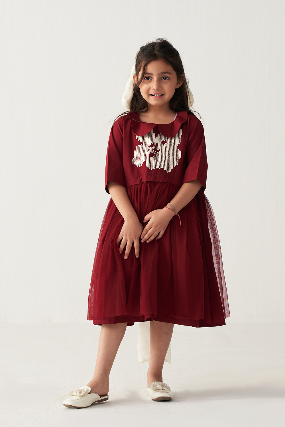 PETER PAN COLLAR DRESS