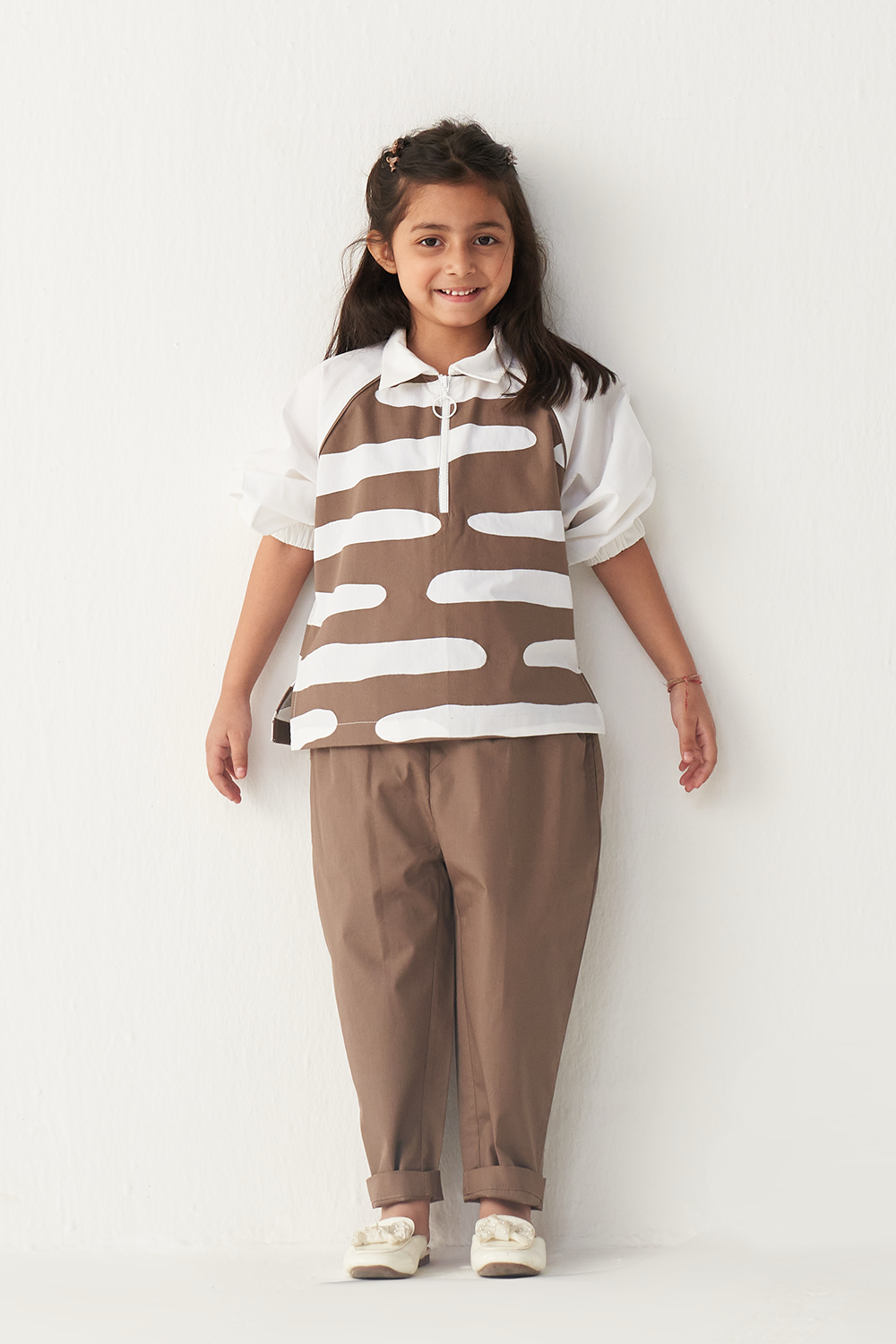 ABSTRACT APPLIQUE TOP