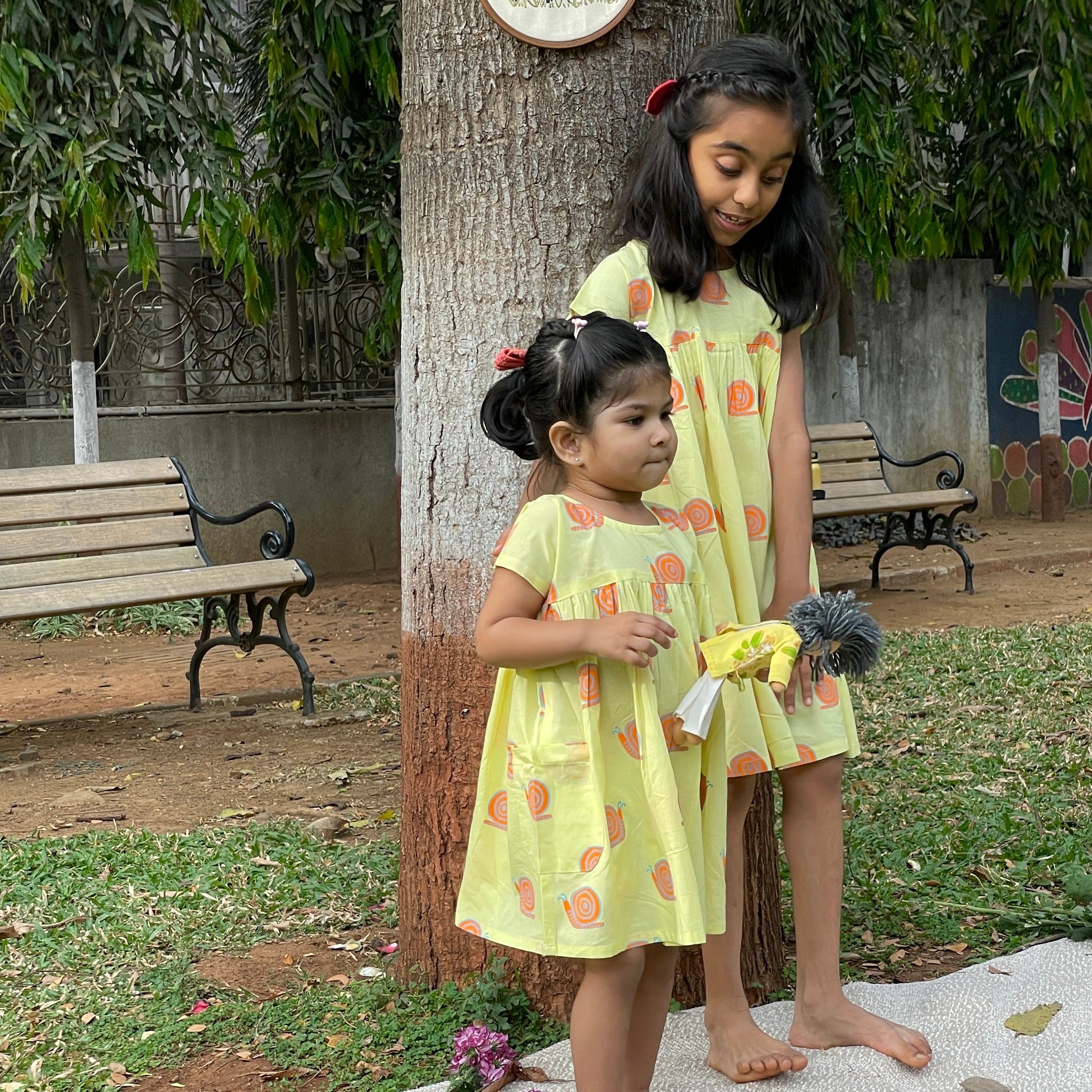 A Walk of Snails Summer Dress