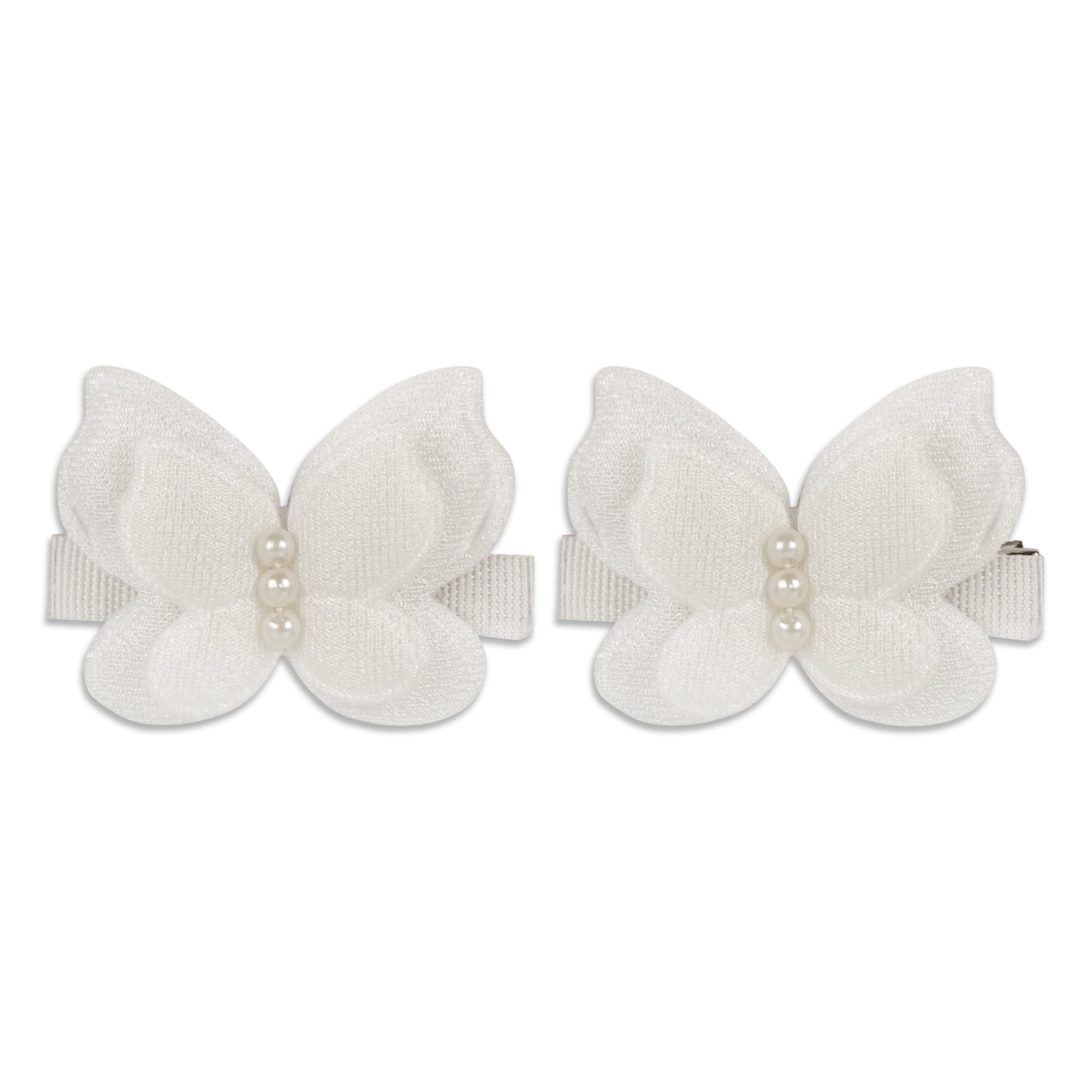 White Butterfly Hair Clip