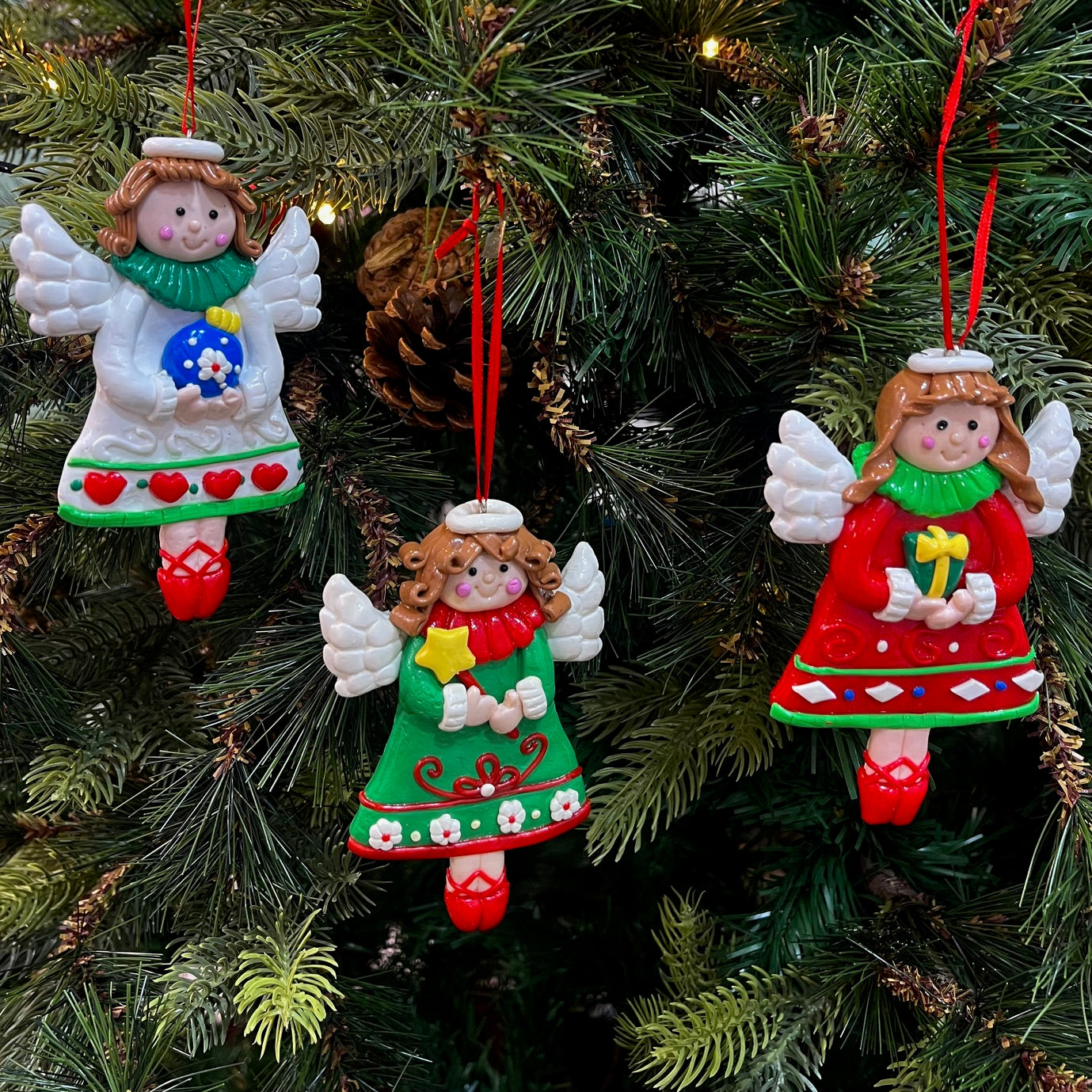 Frosty Fairy Ornaments - Set of 3