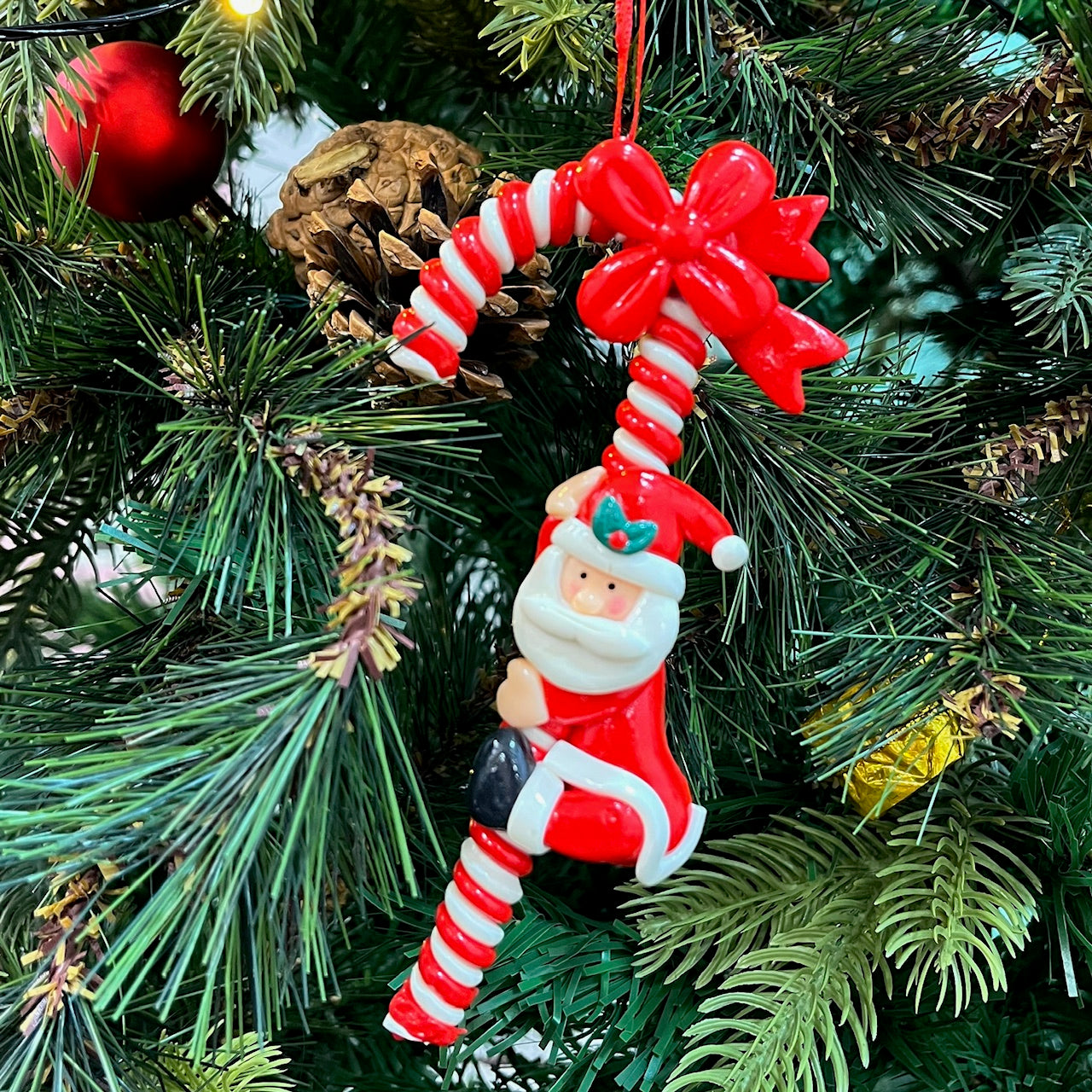 Candy Cane Ornaments - Set of 3